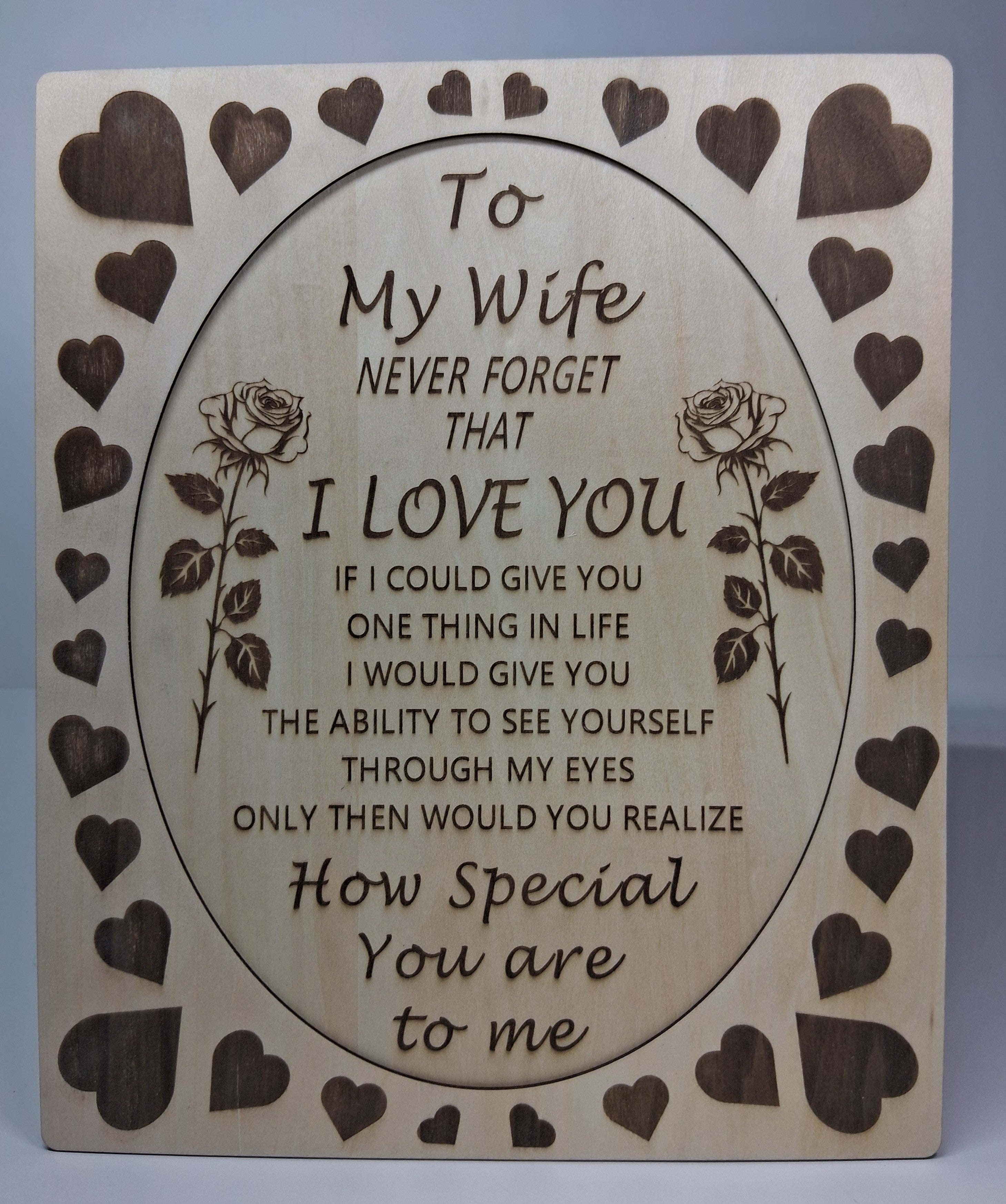 To My Wife I Love You