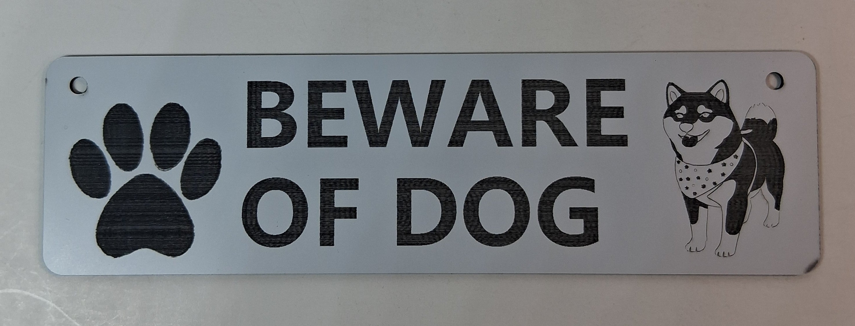 Beware of Dog Sign
