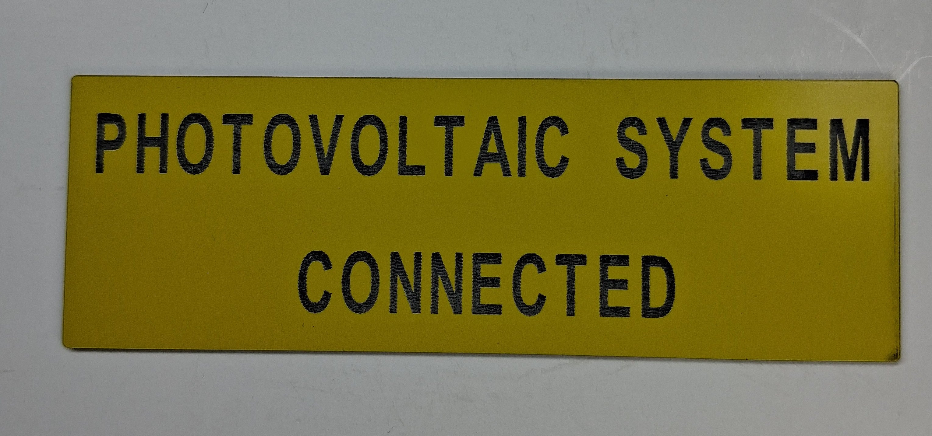 Placards and Nameplates Laser Engraved Stocked