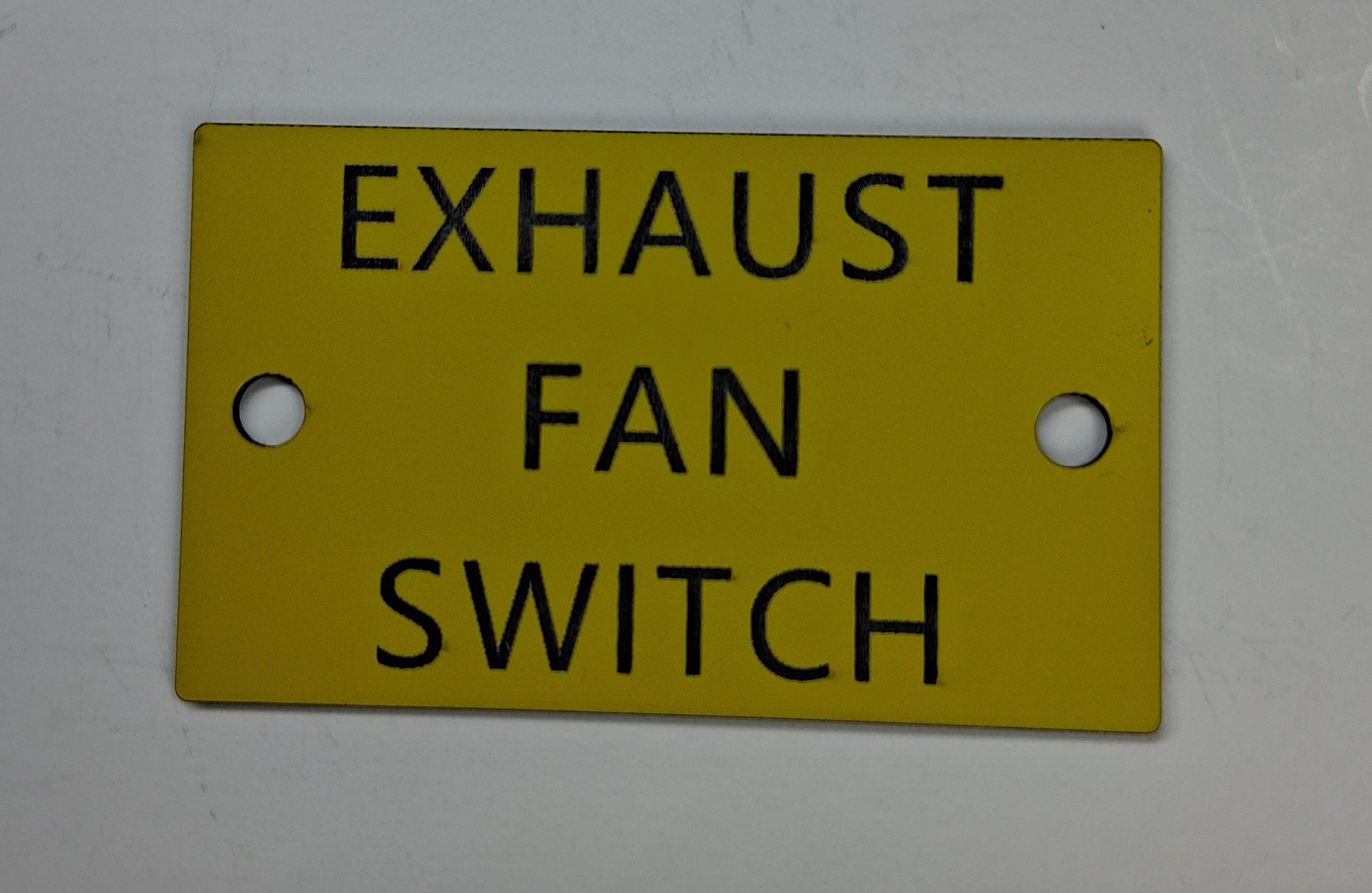 Placards and Nameplates Laser Engraved Stocked