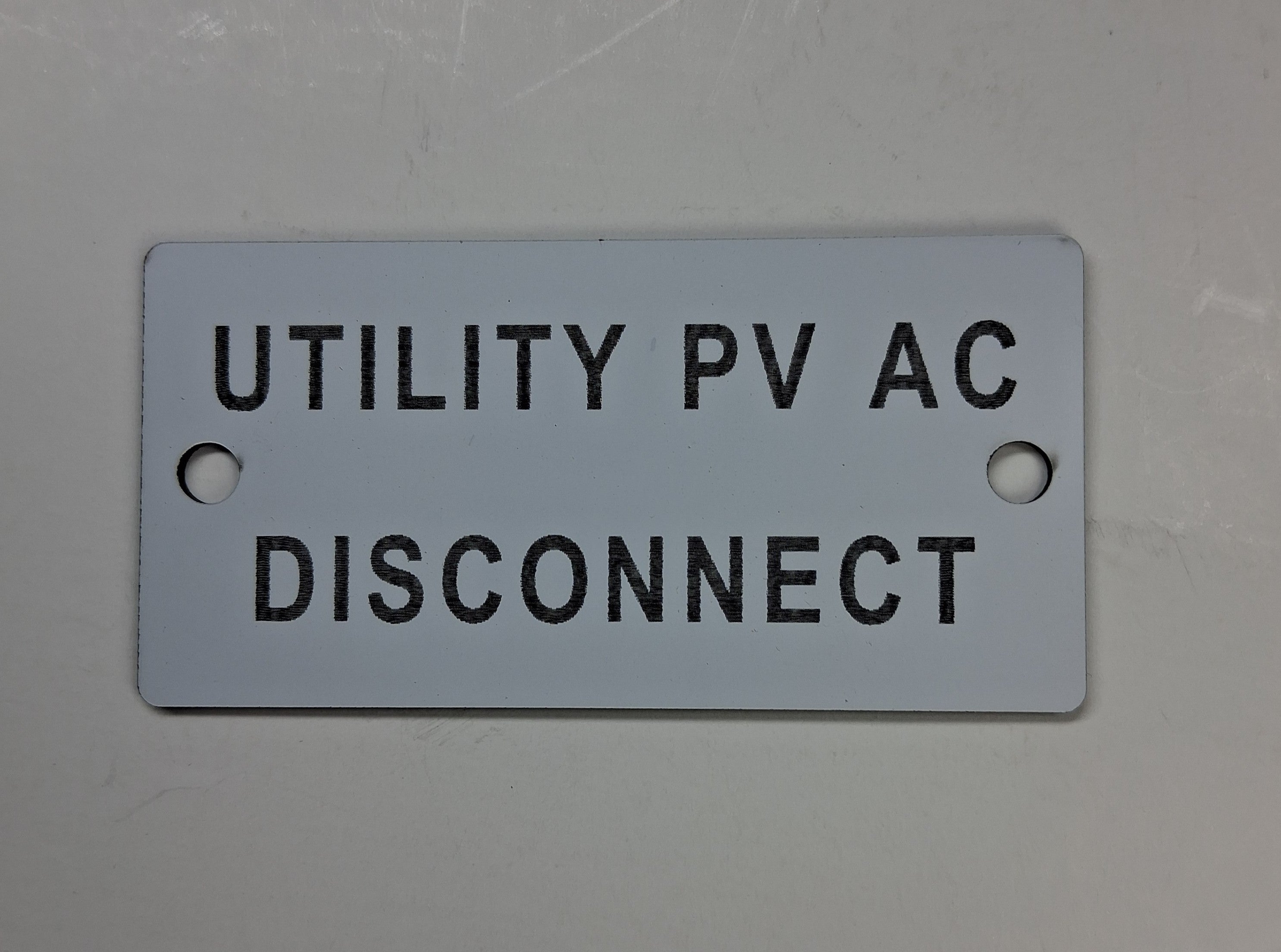 Placards and Nameplates Laser Engraved Stocked