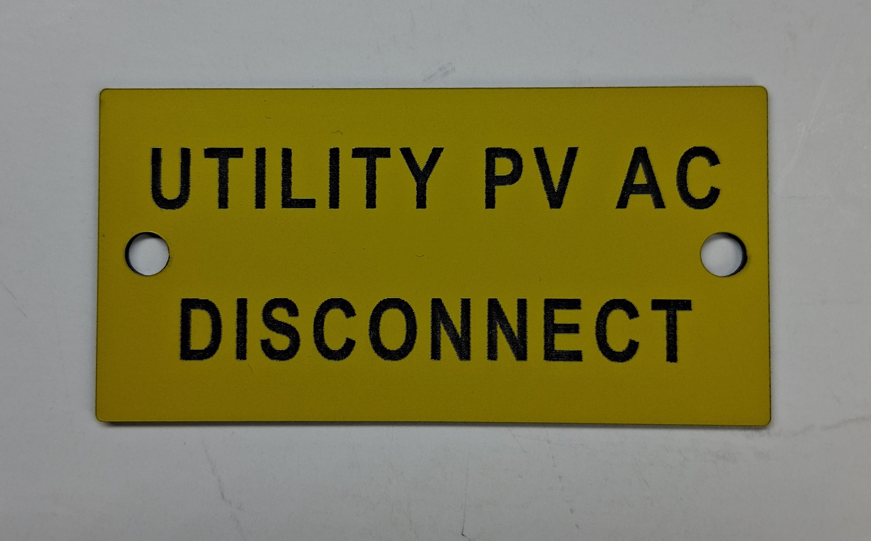 Placards and Nameplates Laser Engraved Stocked