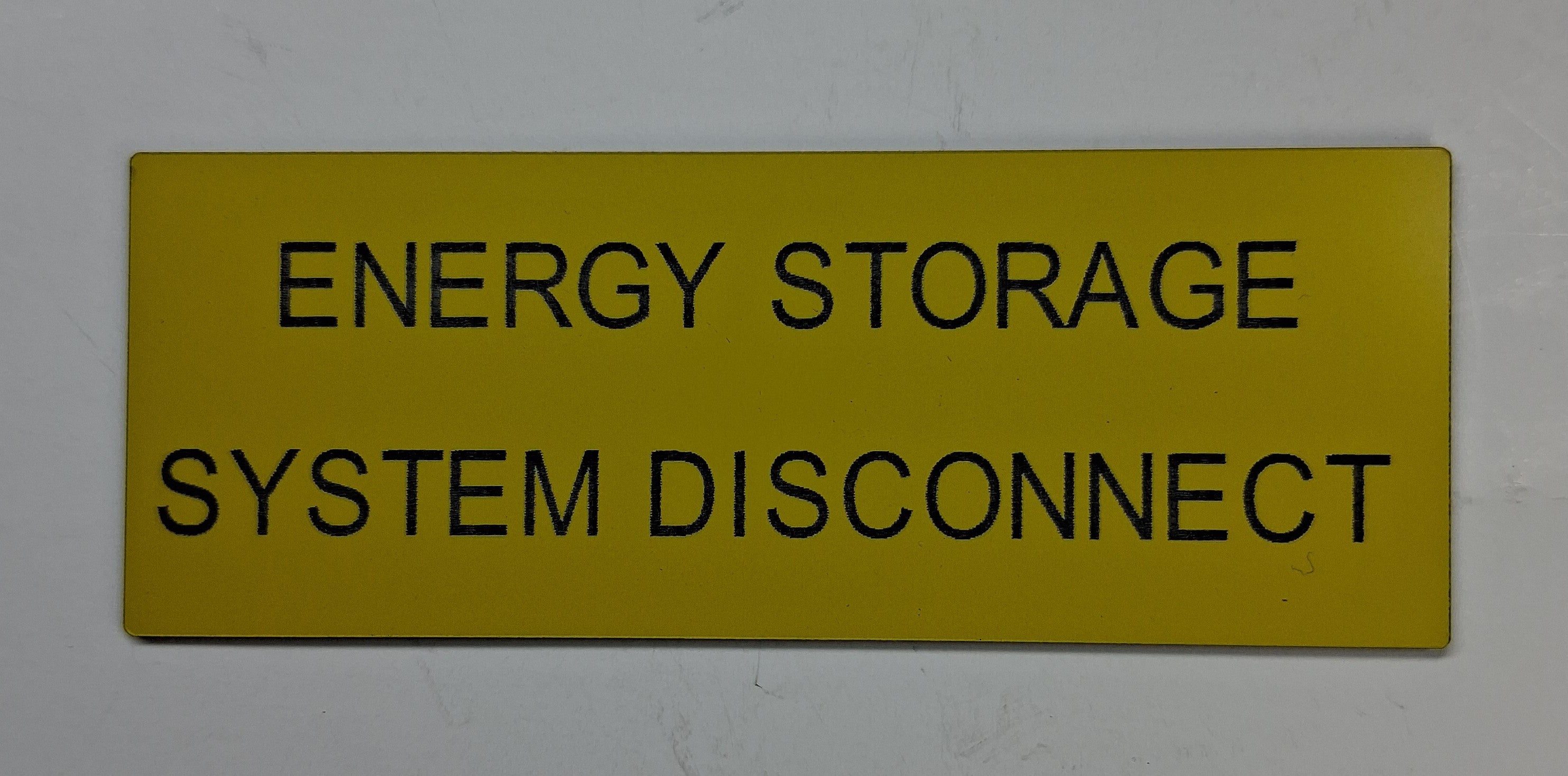 Placards and Nameplates Laser Engraved Stocked