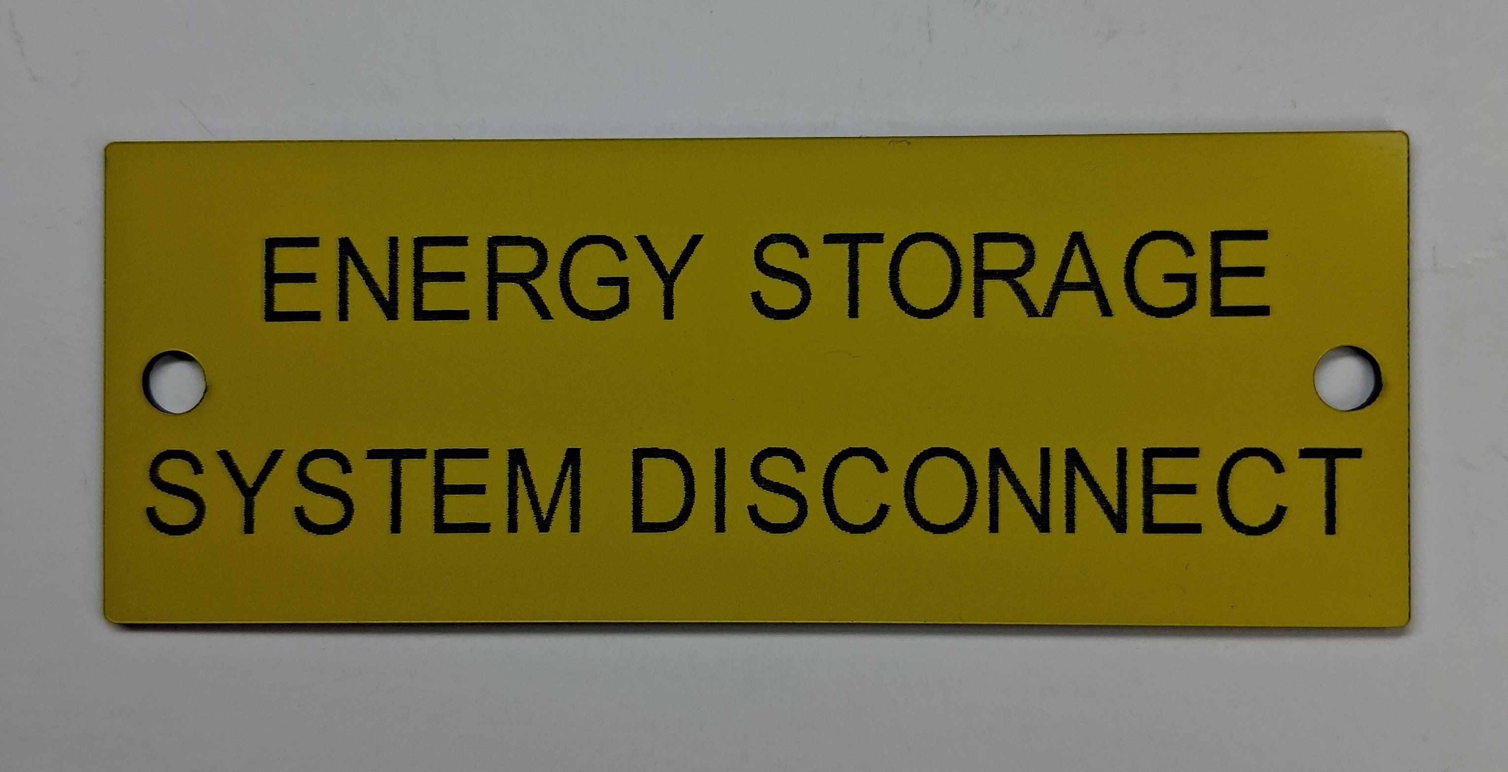 Placards and Nameplates Laser Engraved Stocked
