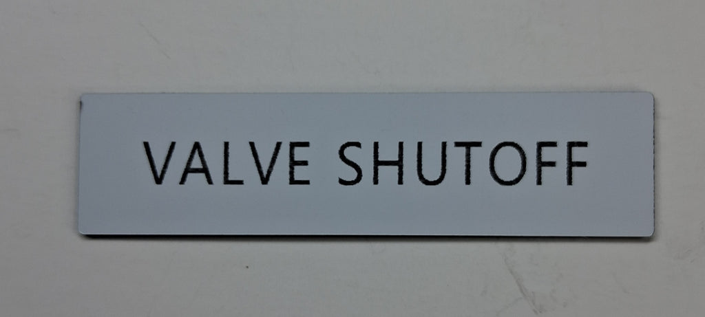 Placards and Nameplates Laser Engraved Stocked