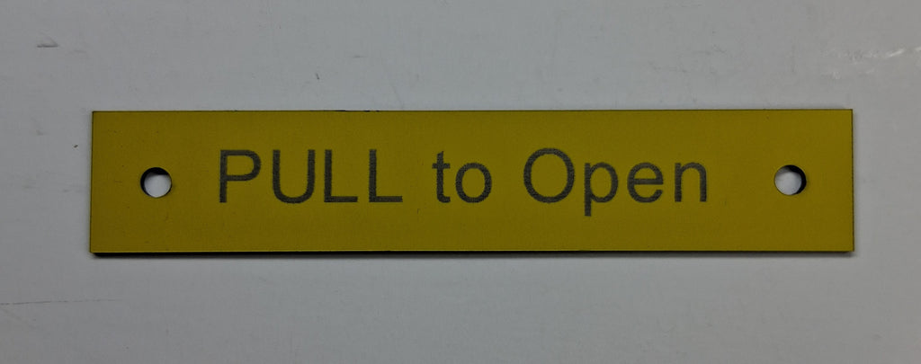 Custom Engraved Placards and Nameplates Personalized