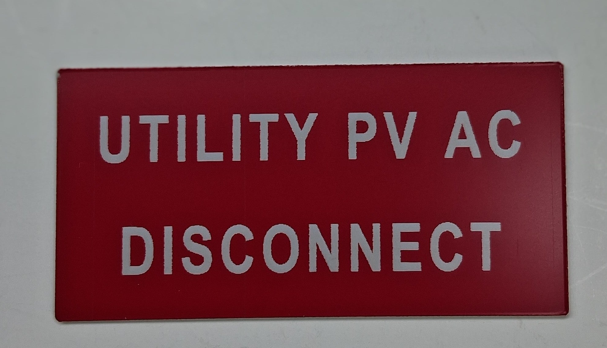 Placards and Nameplates Laser Engraved Stocked