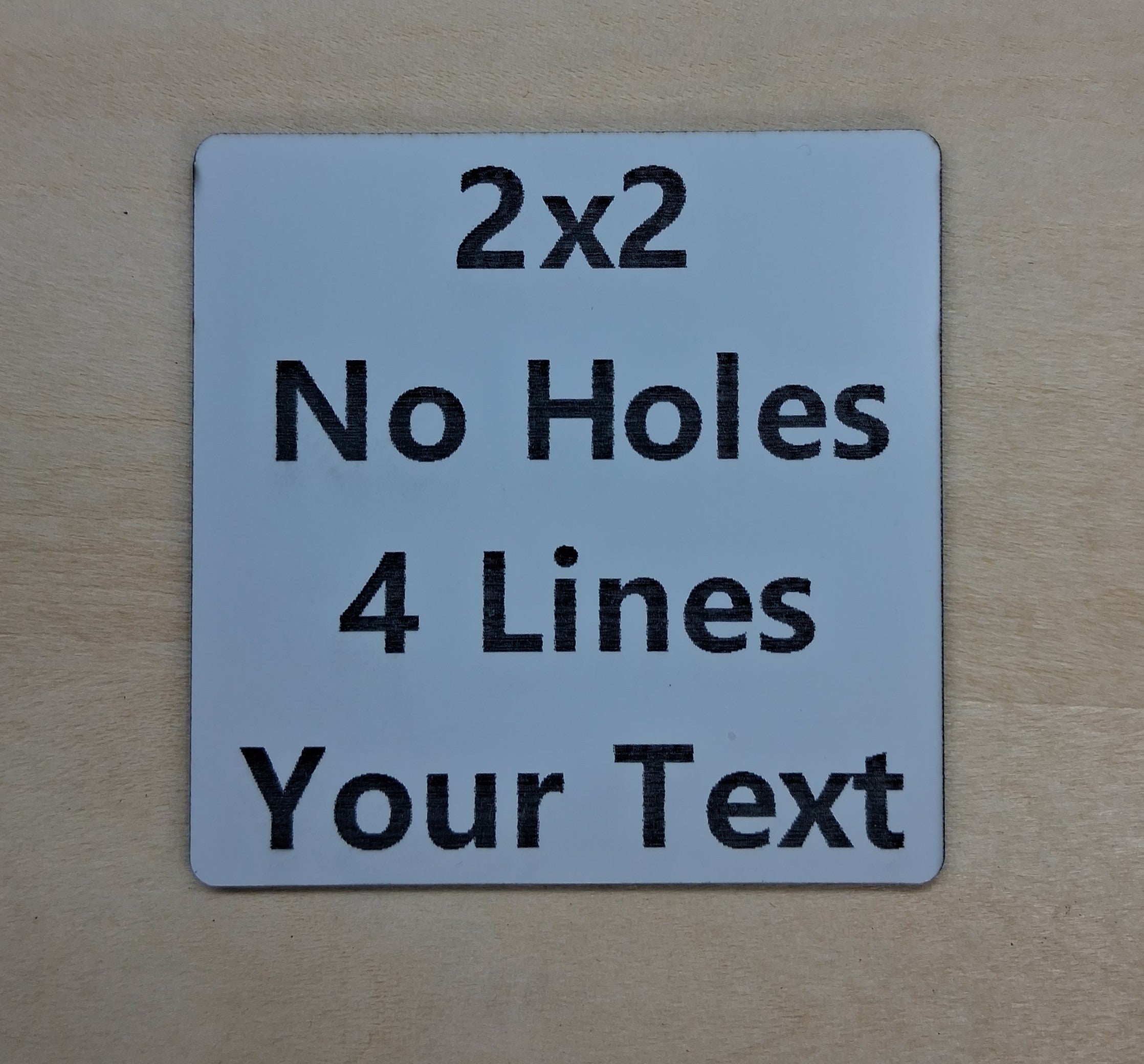 Custom Engraved Placards and Nameplates Personalized