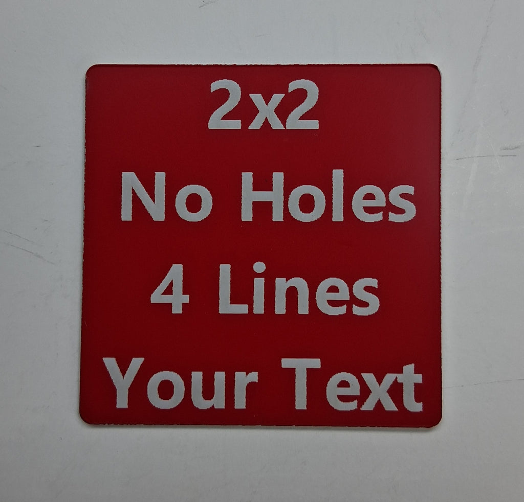 Custom Engraved Placards and Nameplates Personalized