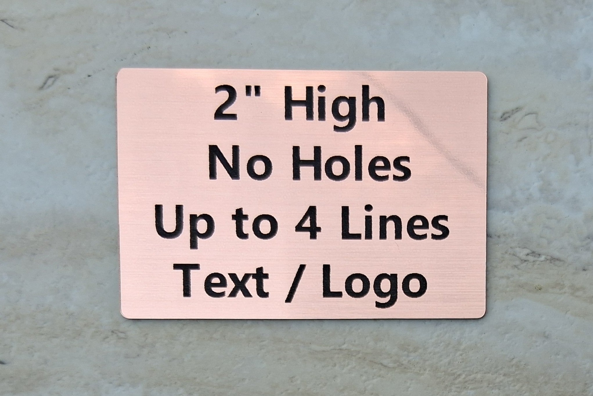 Custom Engraved Placards and Nameplates Personalized