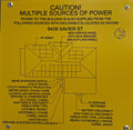 Custom Engraved PV Solar Map Placard