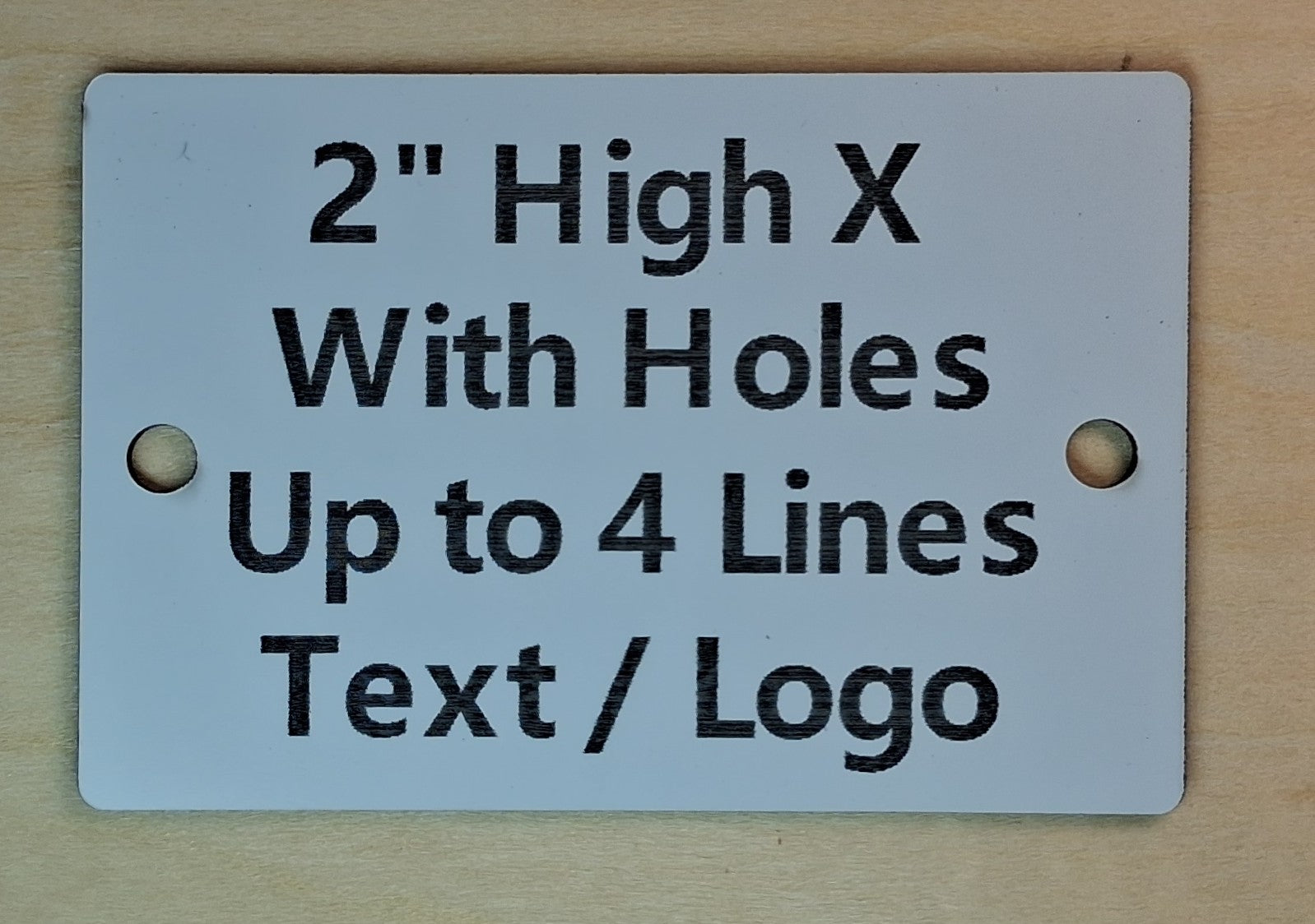 Custom Engraved Placards and Nameplates Personalized