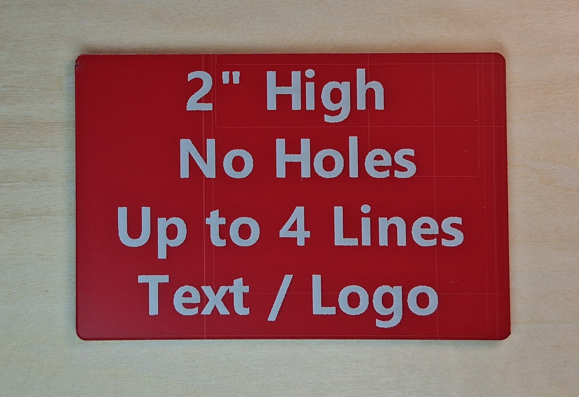 Custom Engraved Placards and Nameplates Personalized
