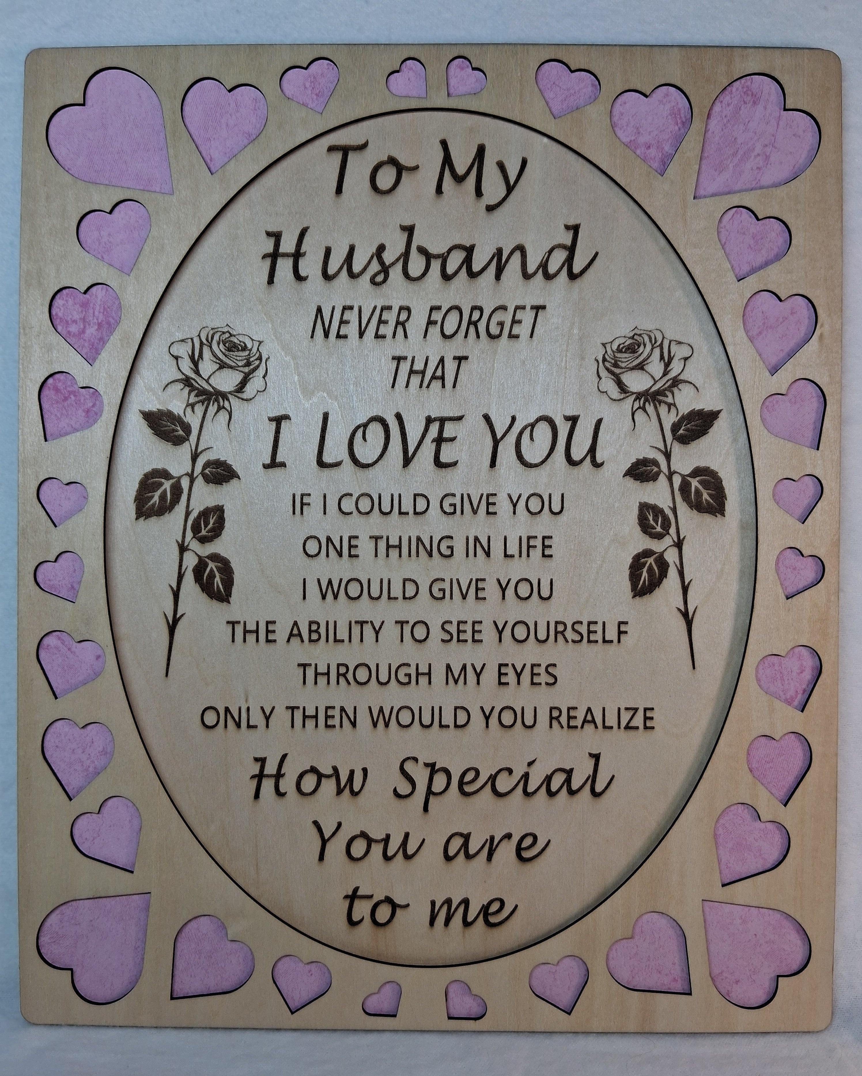 To My Husband I Love You