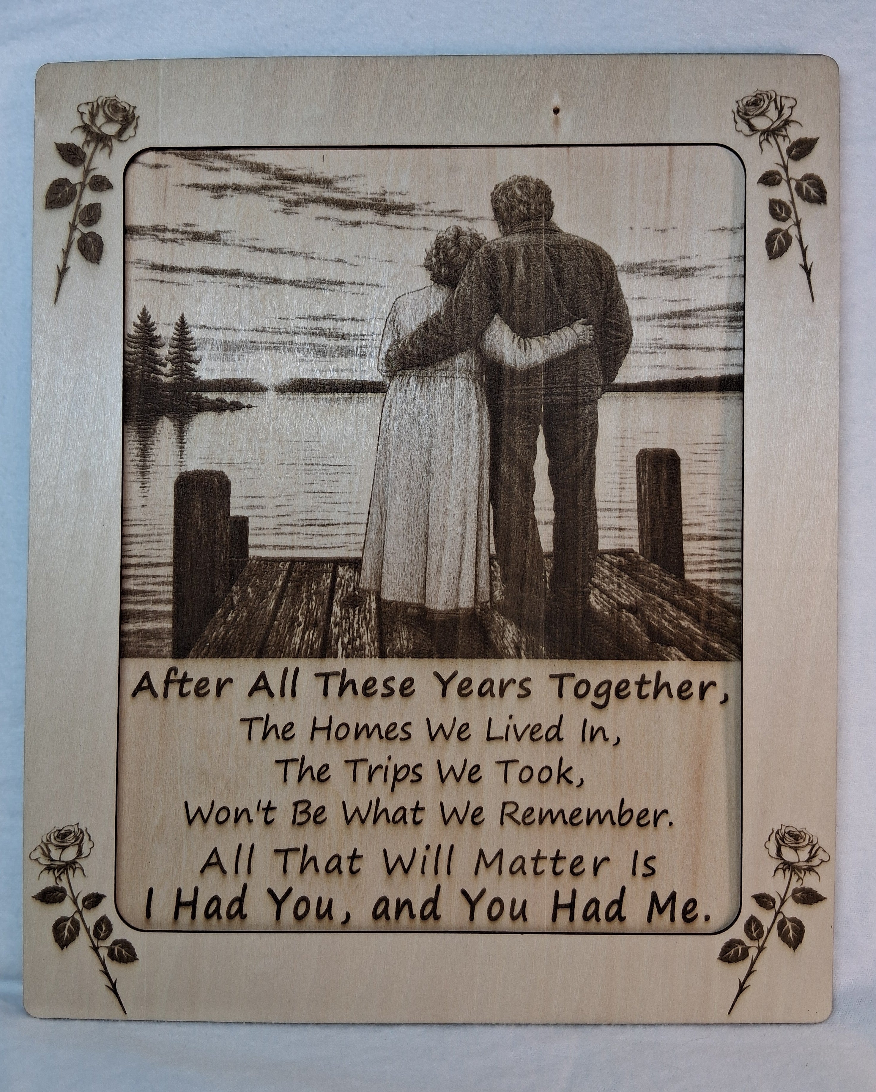 After All These Years Decorative Plaque