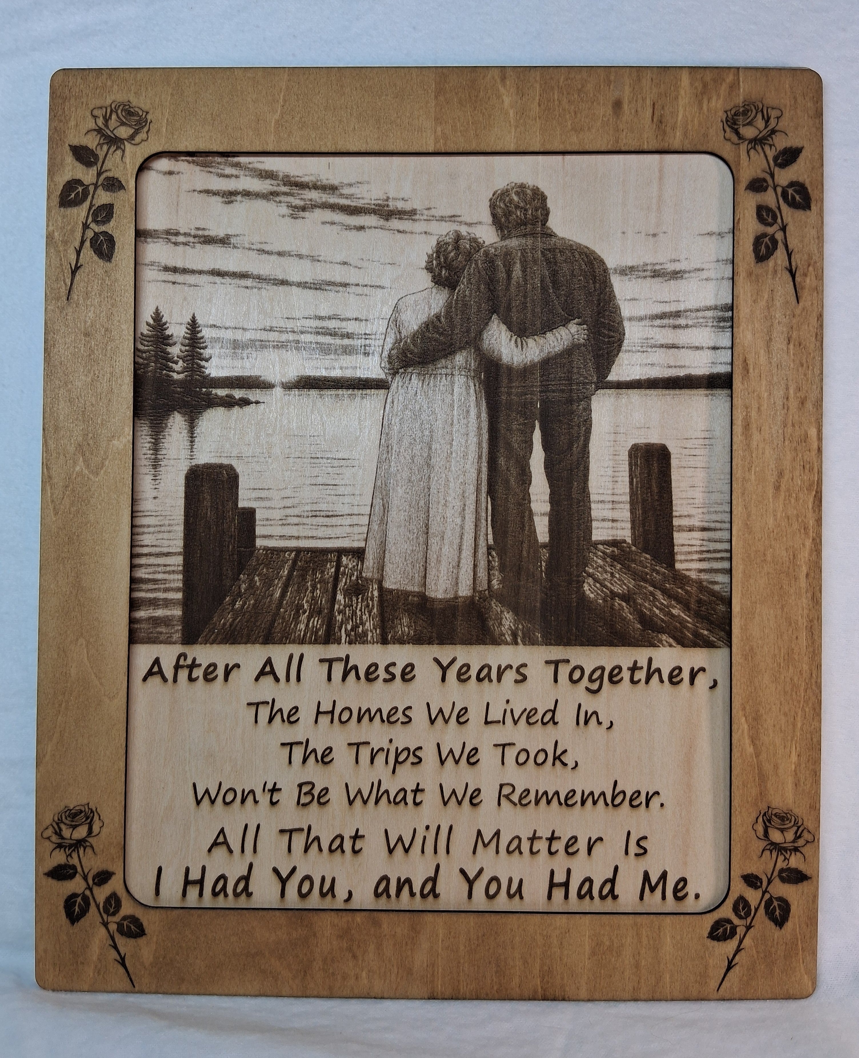 After All These Years Decorative Plaque