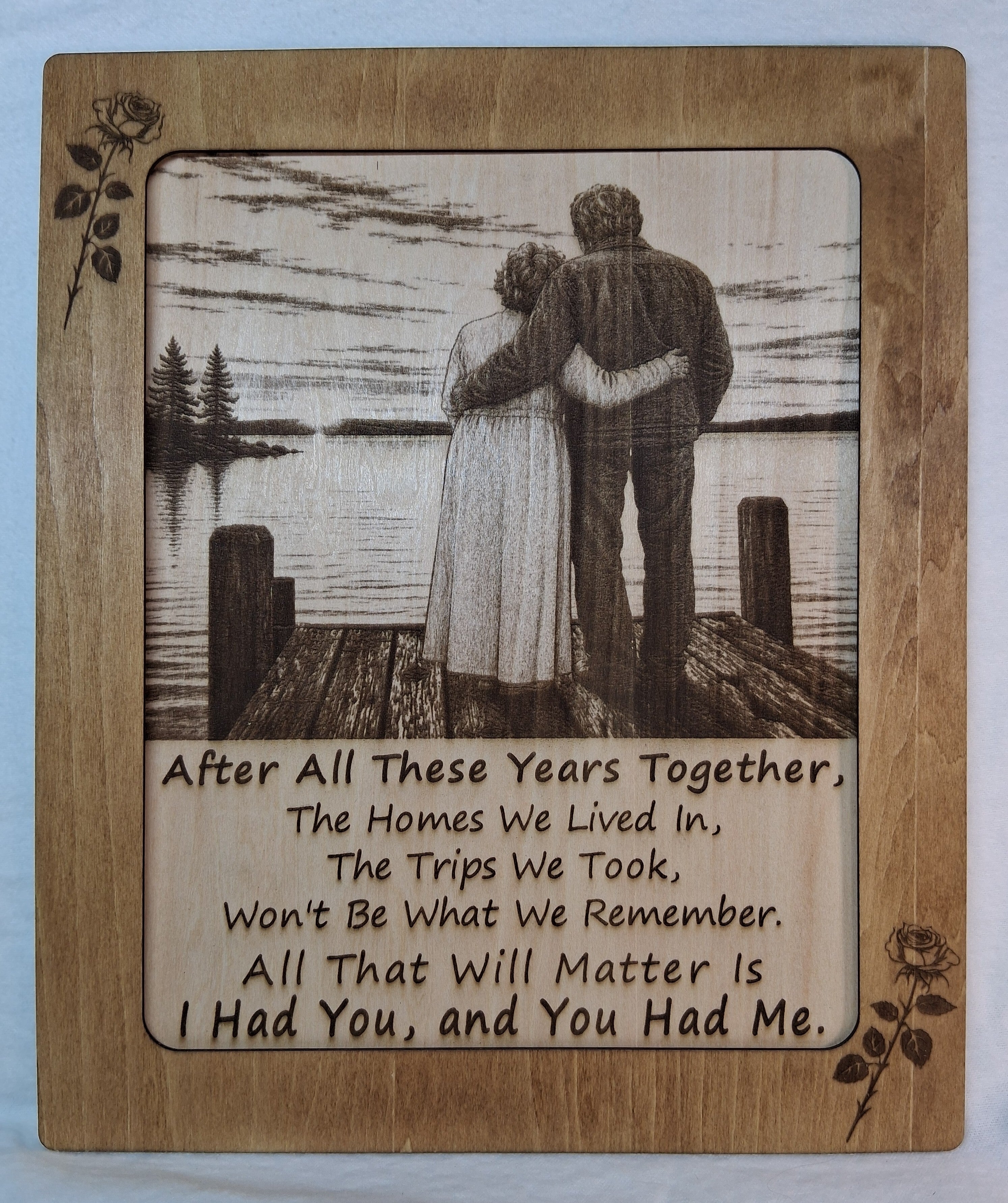 After All These Years Decorative Plaque