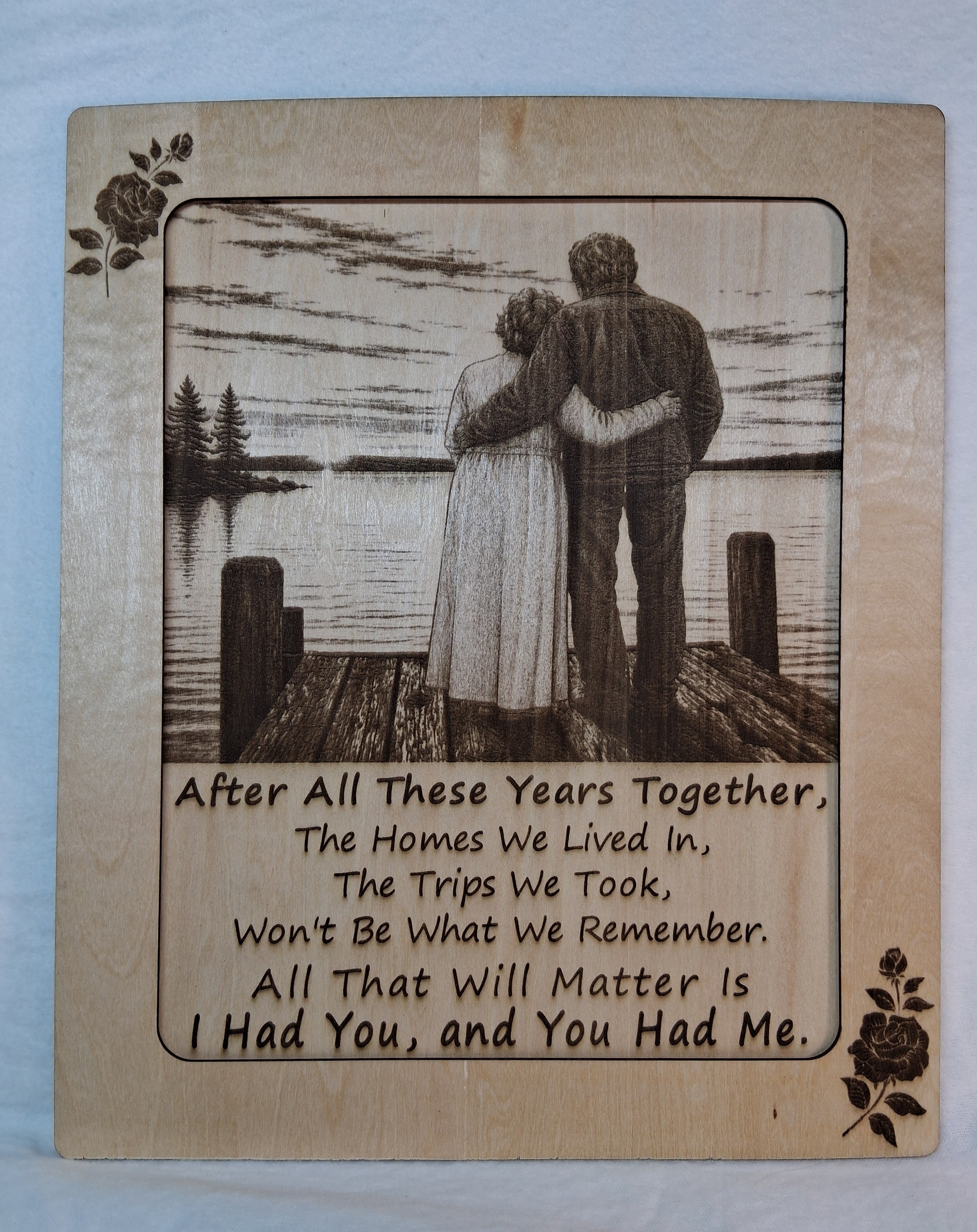 After All These Years Decorative Plaque