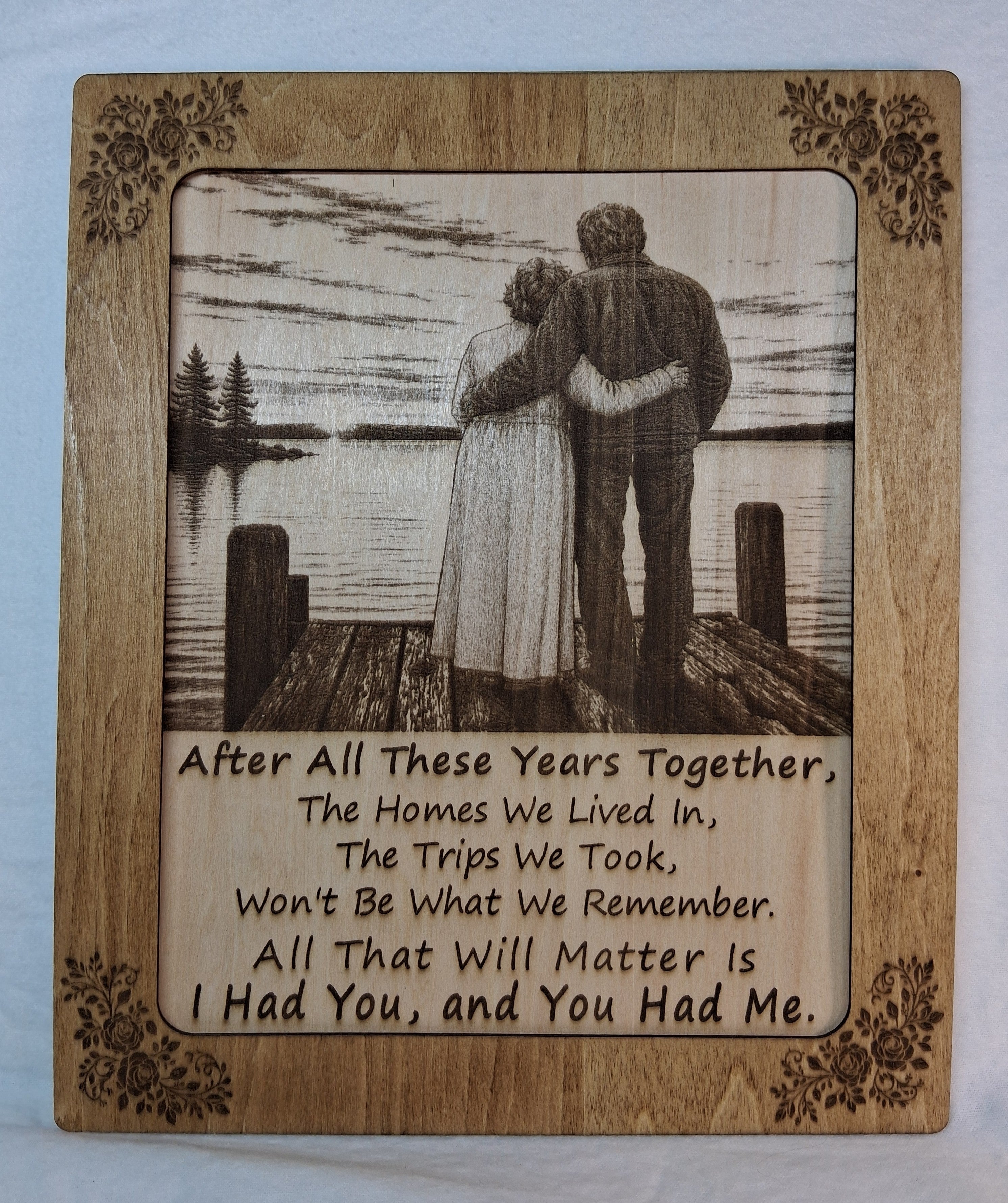 After All These Years Decorative Plaque