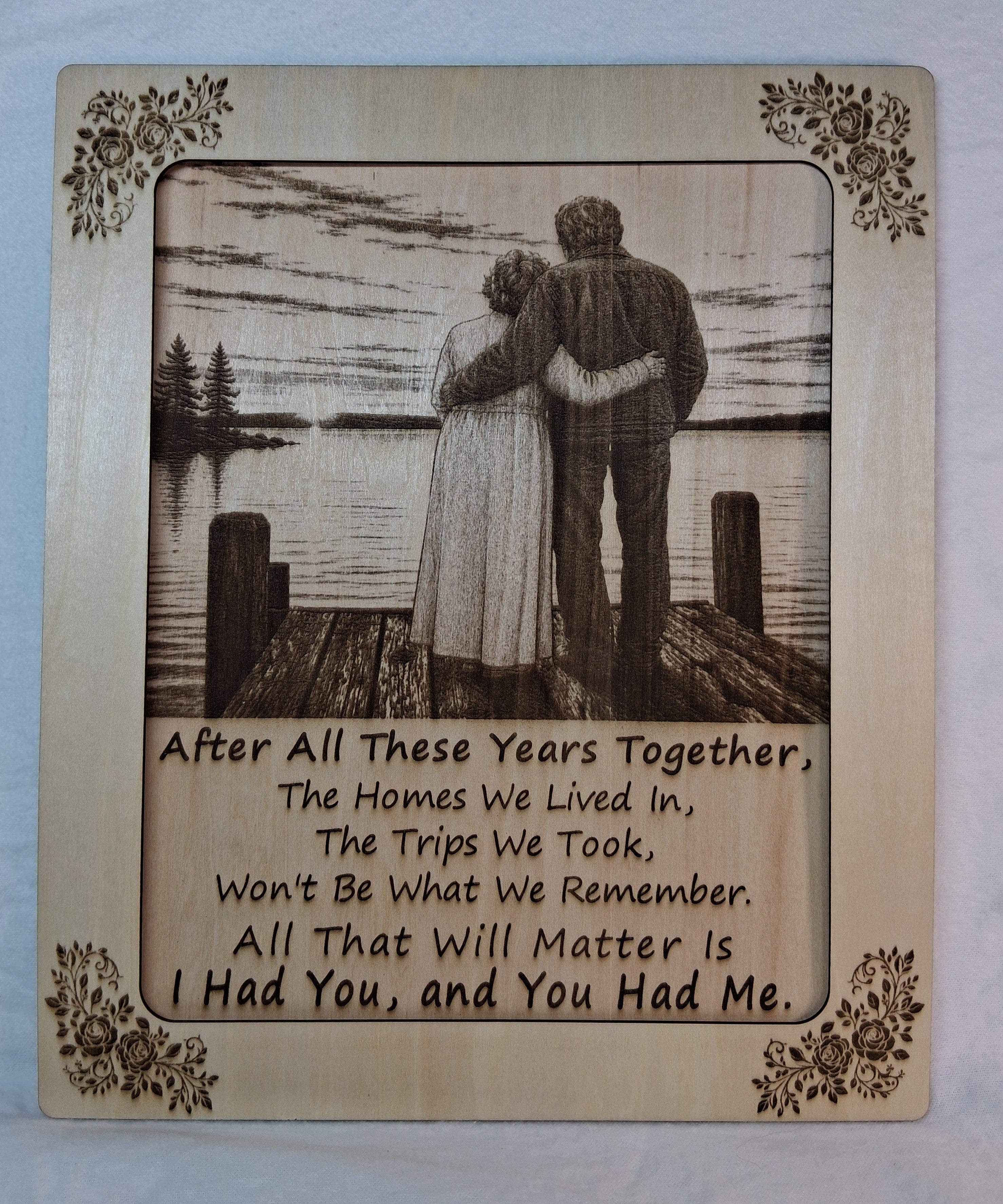 After All These Years Decorative Plaque