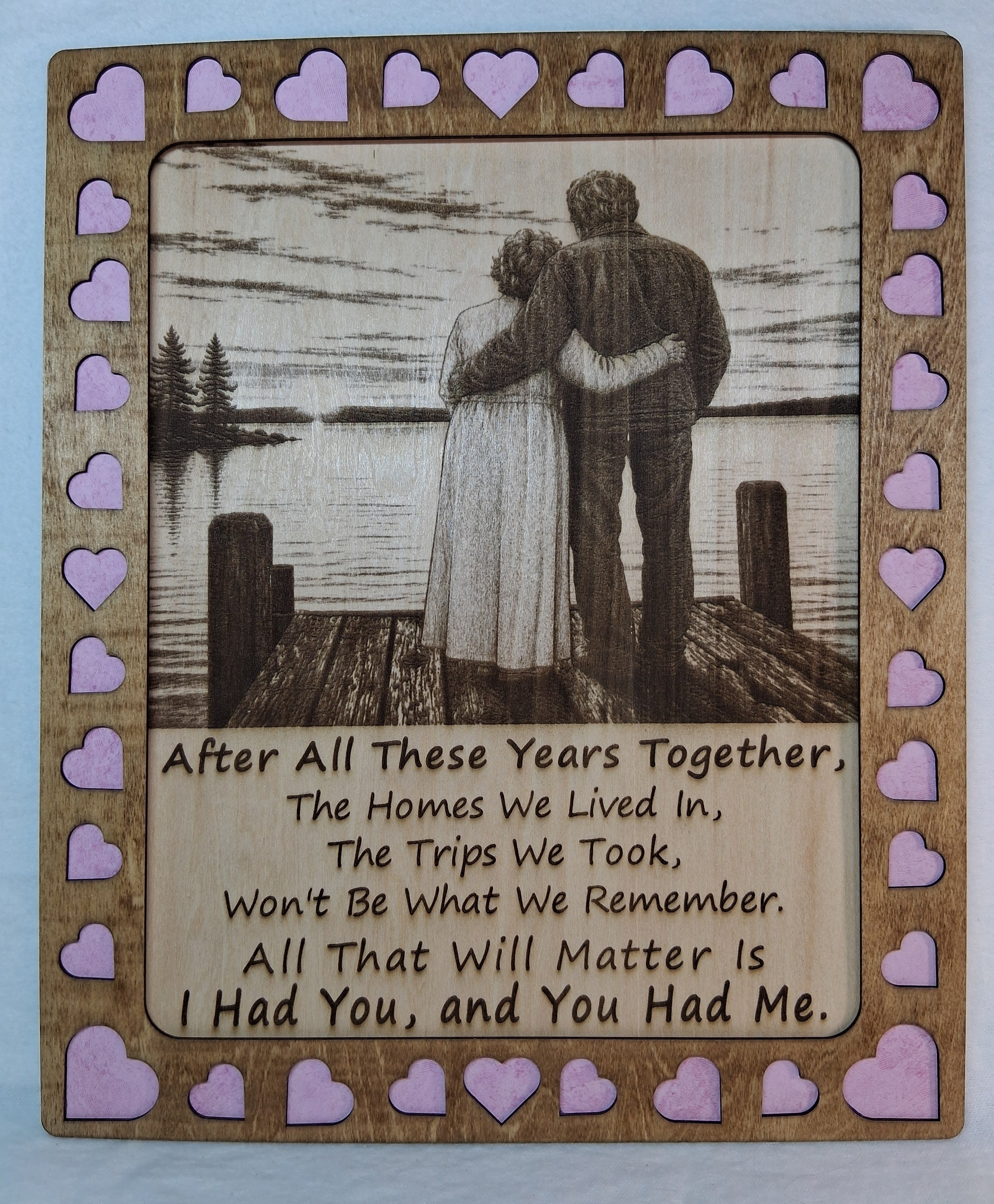After All These Years Decorative Plaque
