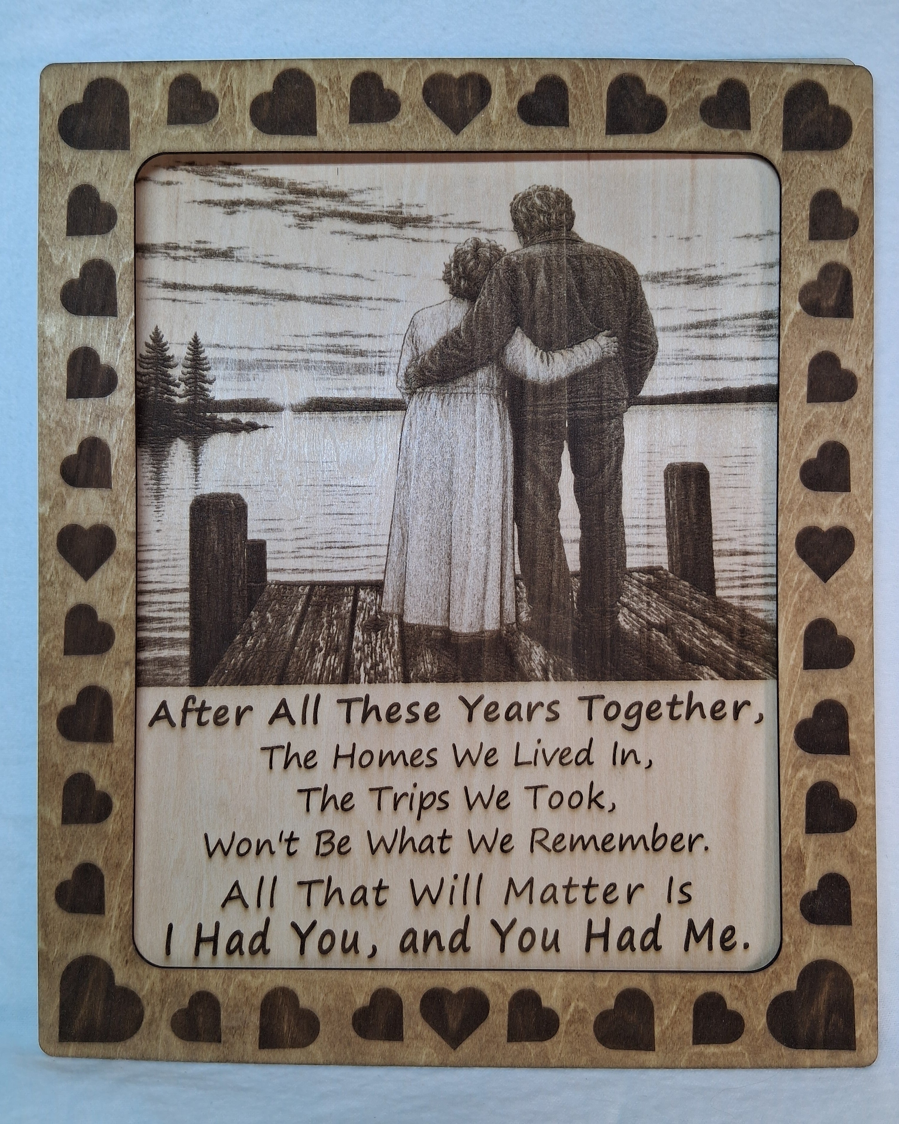 After All These Years Decorative Plaque