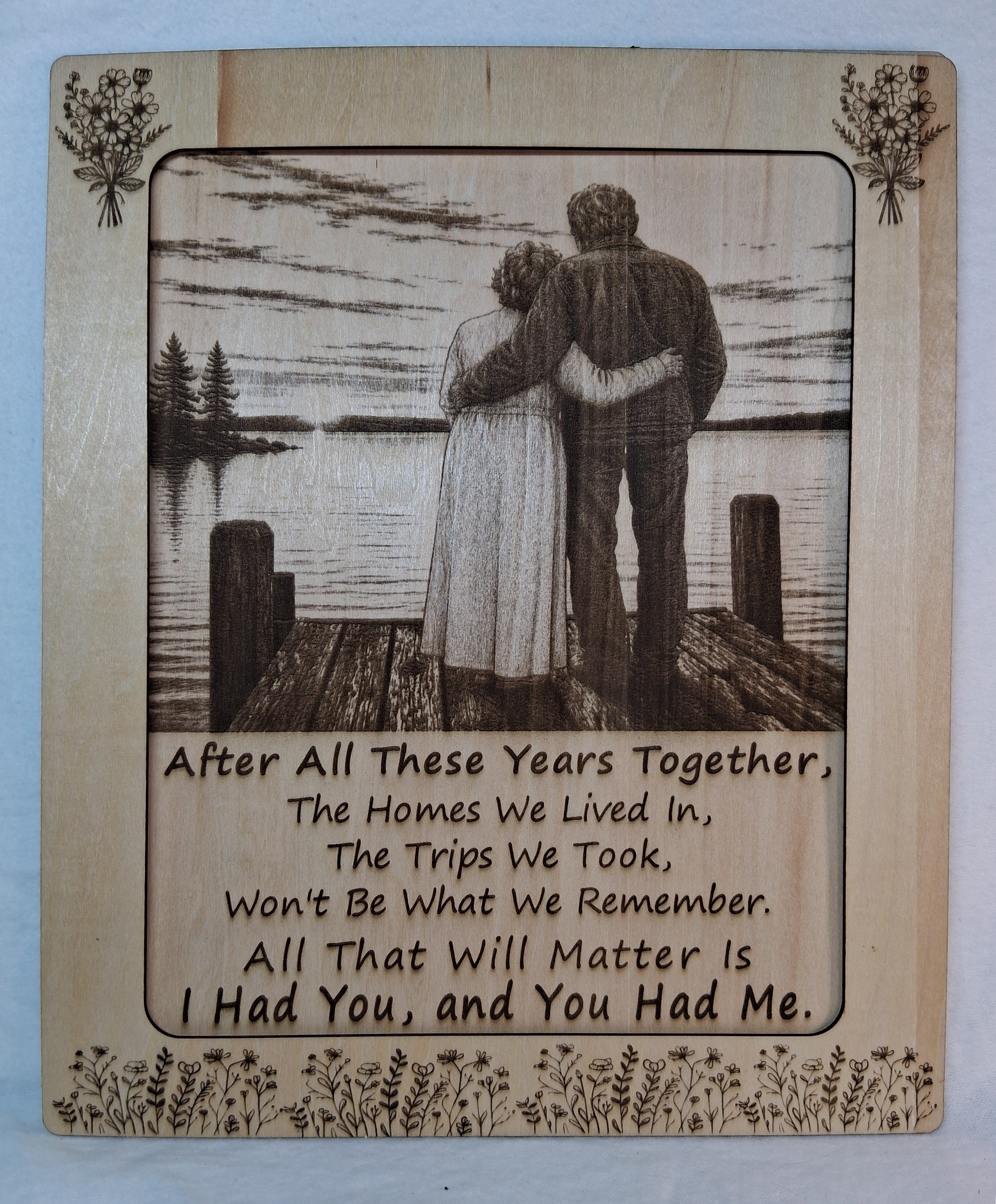 After All These Years Decorative Plaque