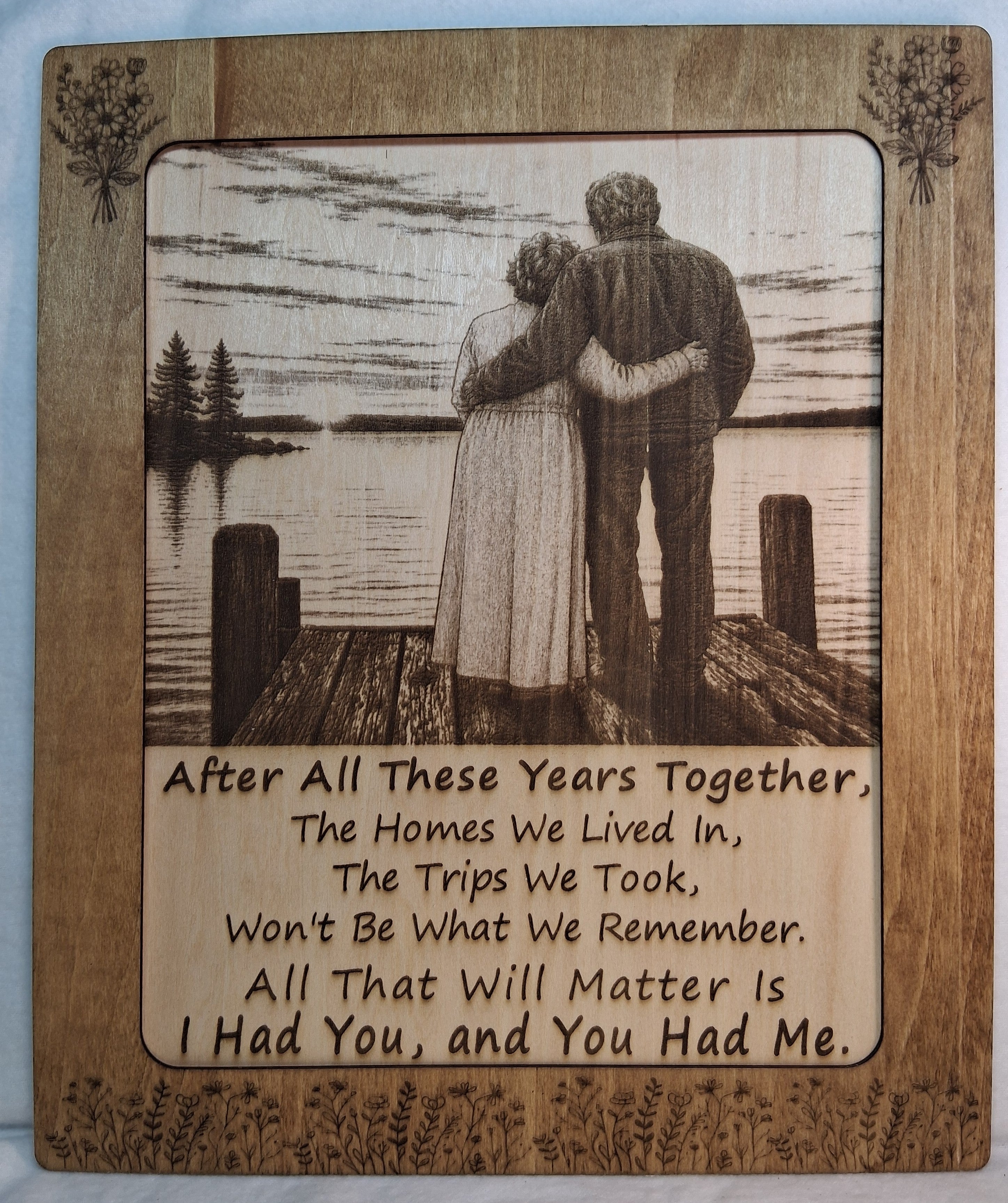 After All These Years Decorative Plaque