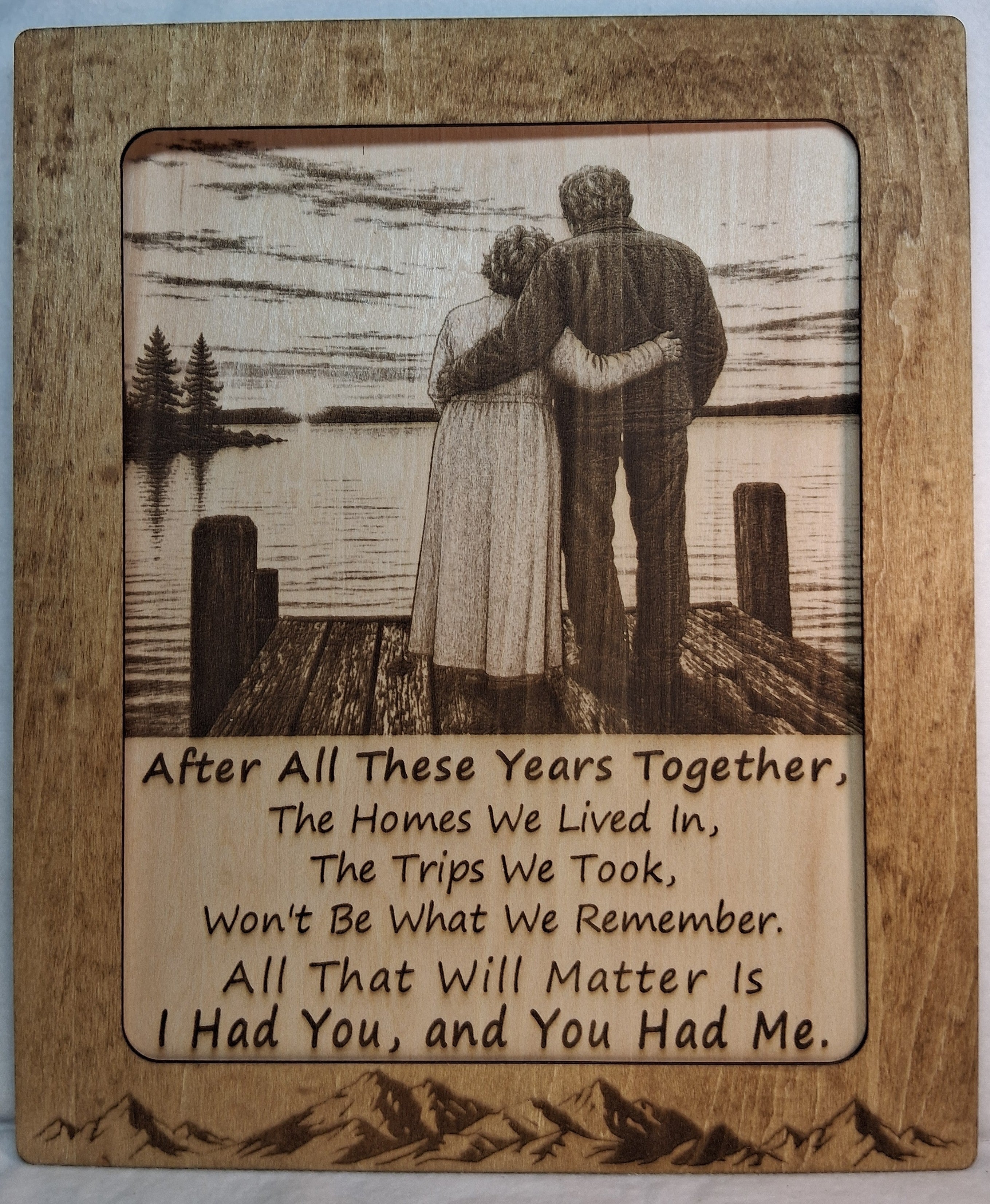 After All These Years Decorative Plaque