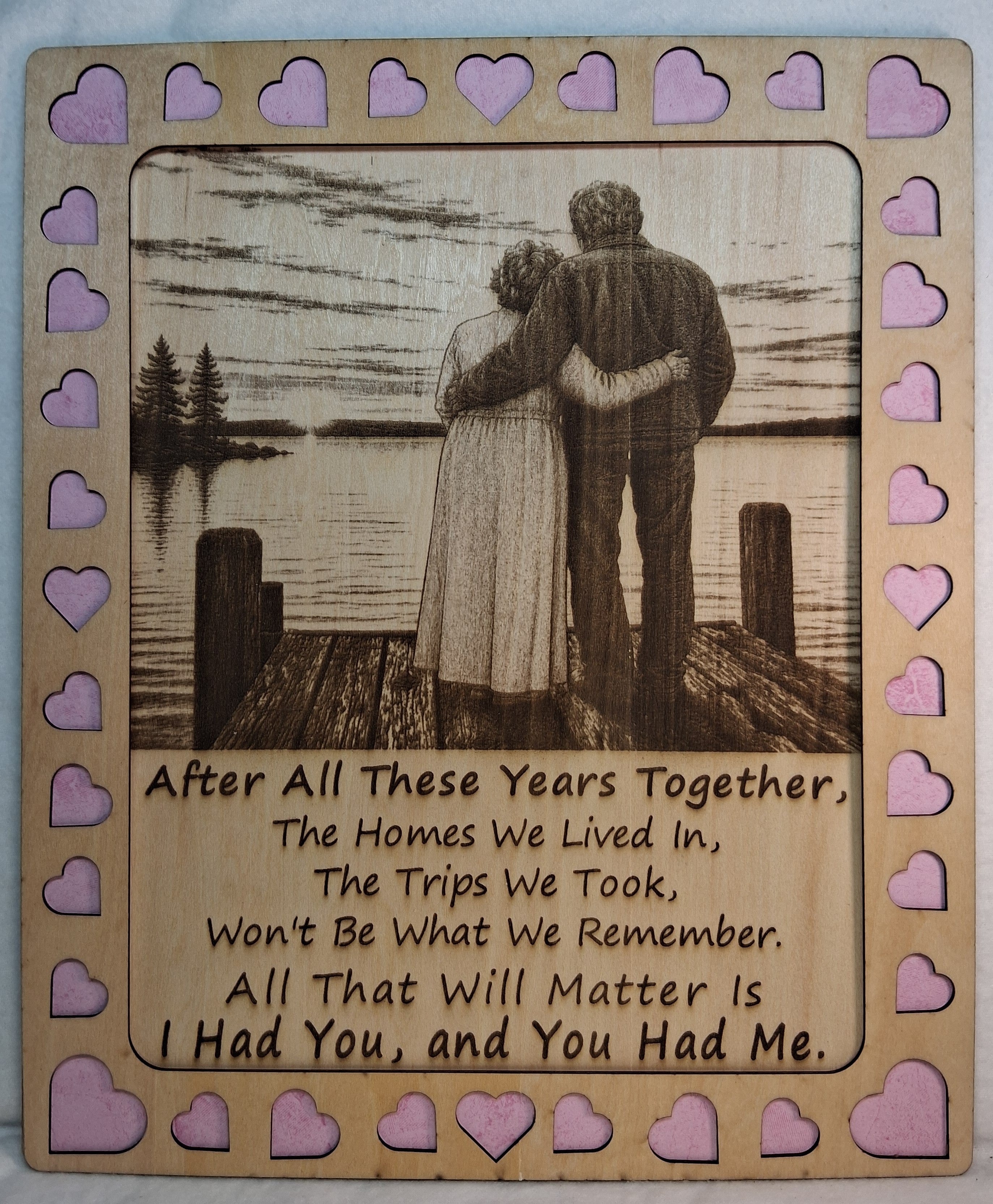 After All These Years Decorative Plaque