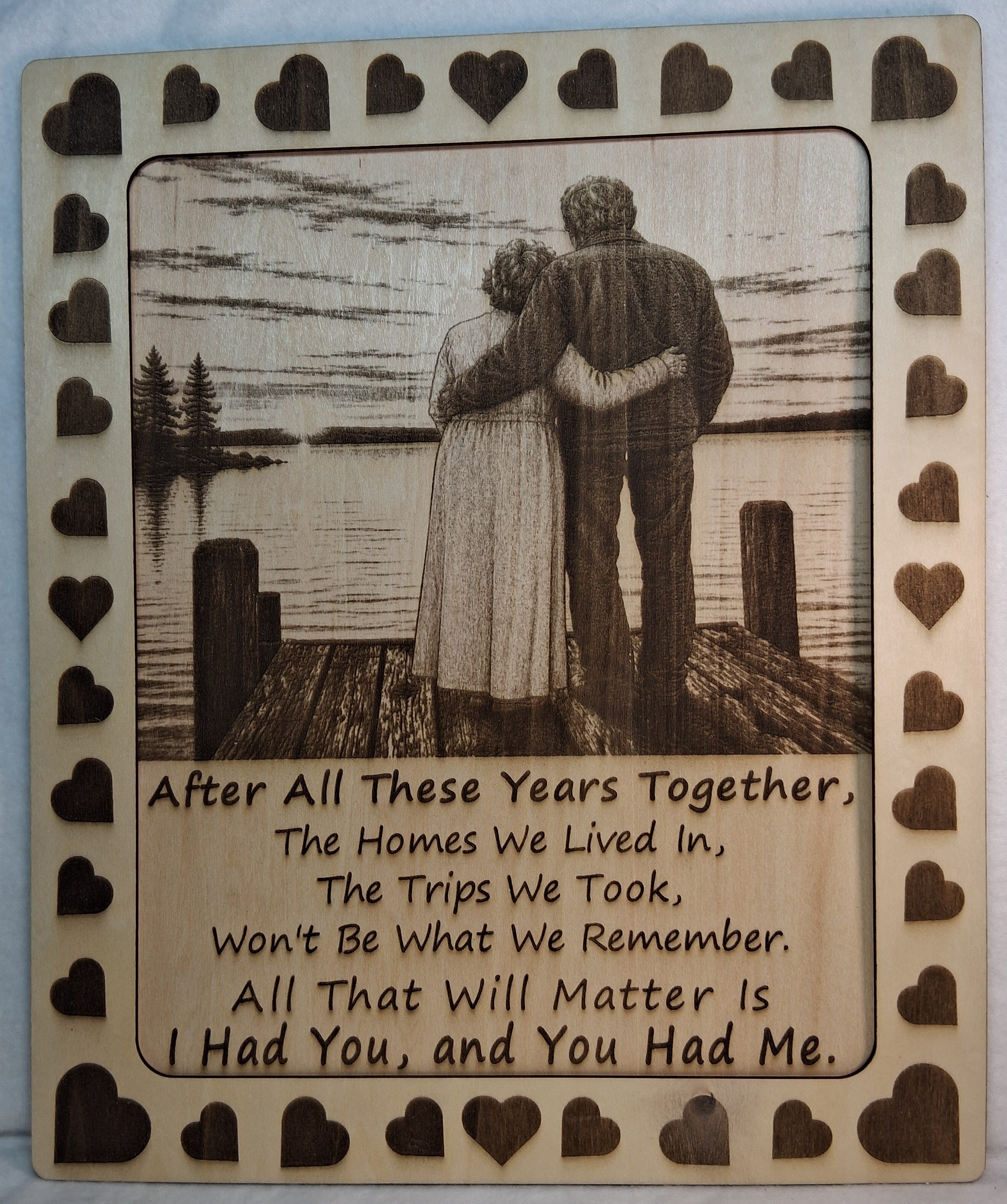 After All These Years Decorative Plaque