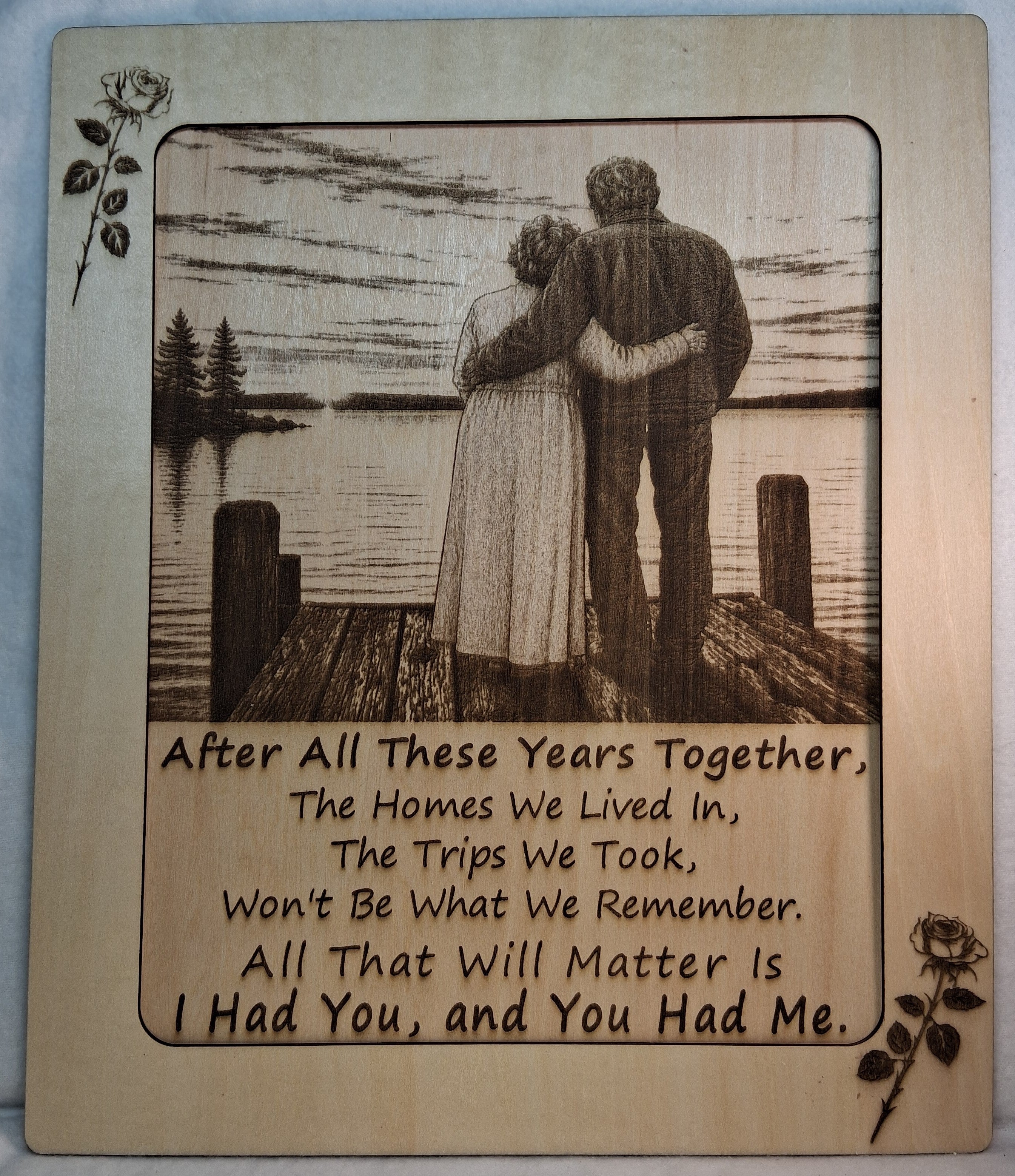 After All These Years Decorative Plaque