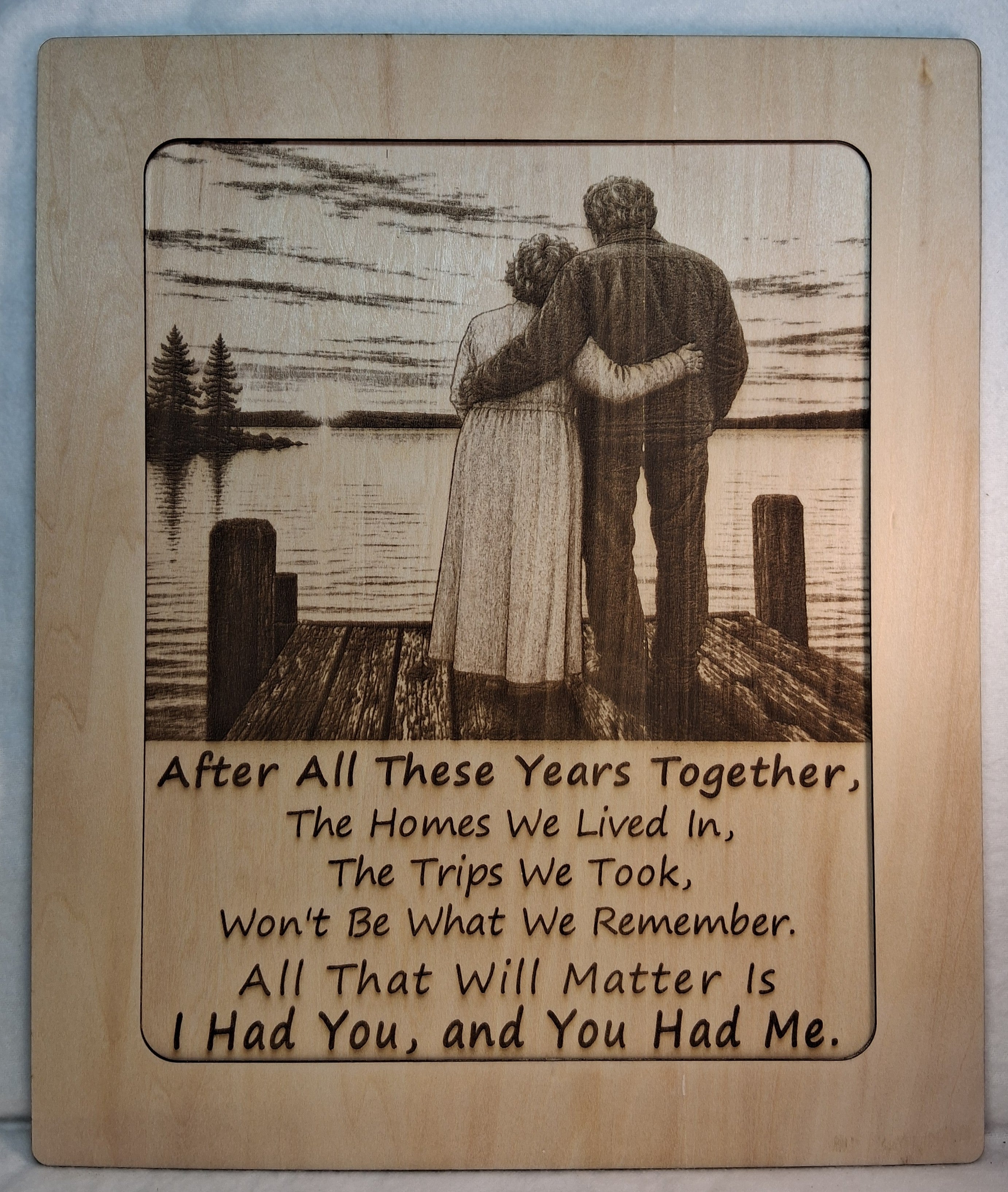 After All These Years Decorative Plaque