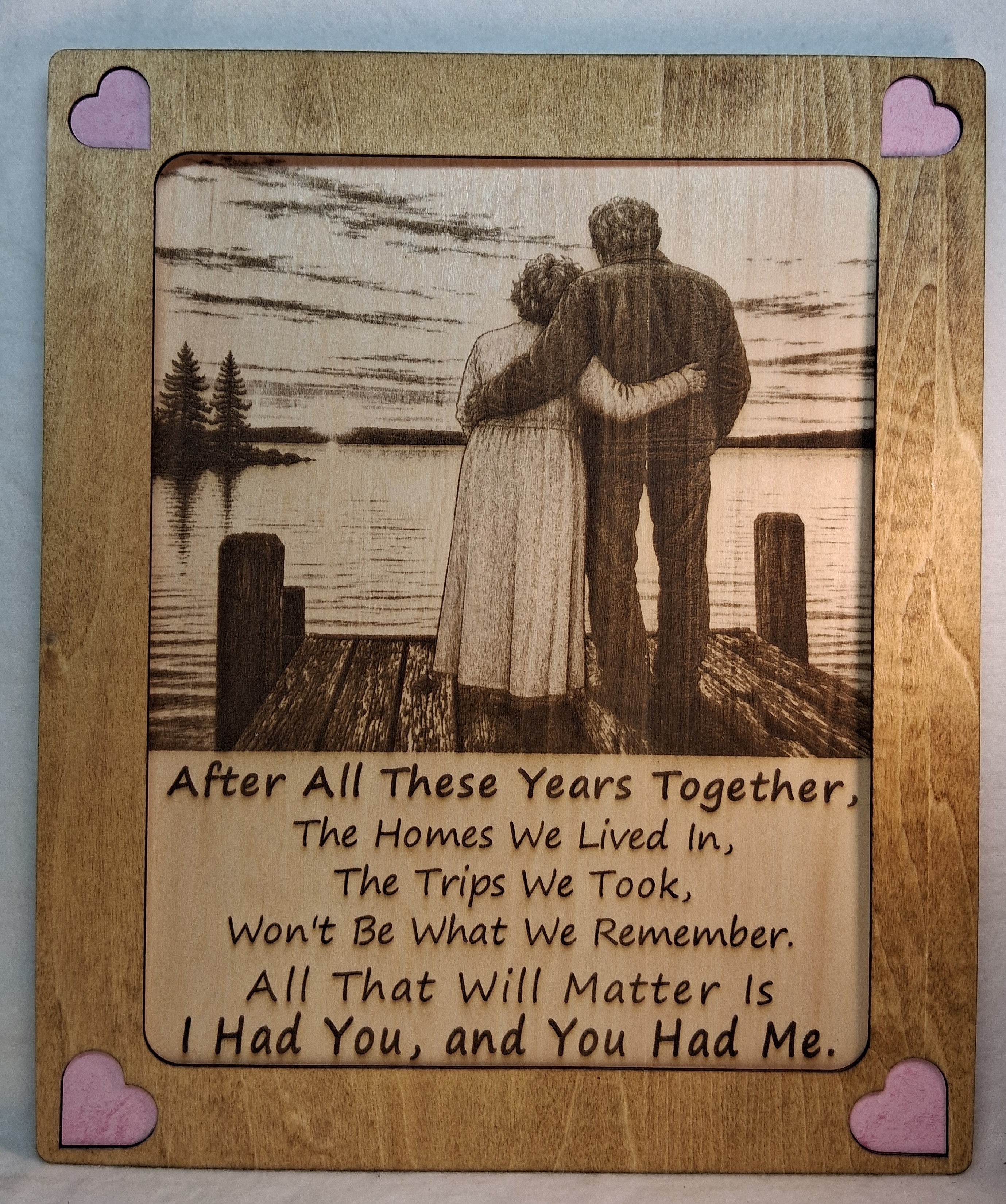 After All These Years Decorative Plaque