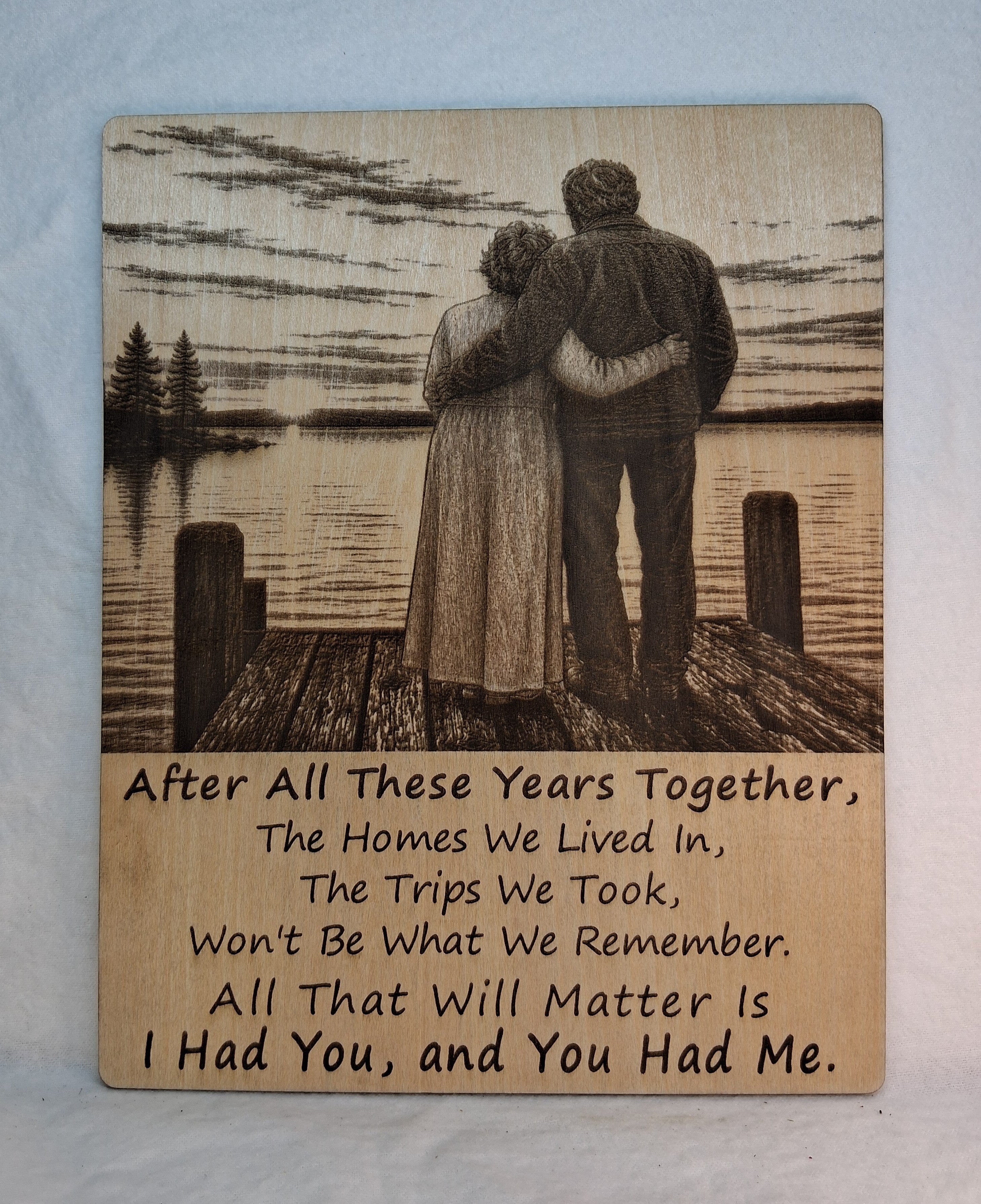 After All These Years Decorative Plaque
