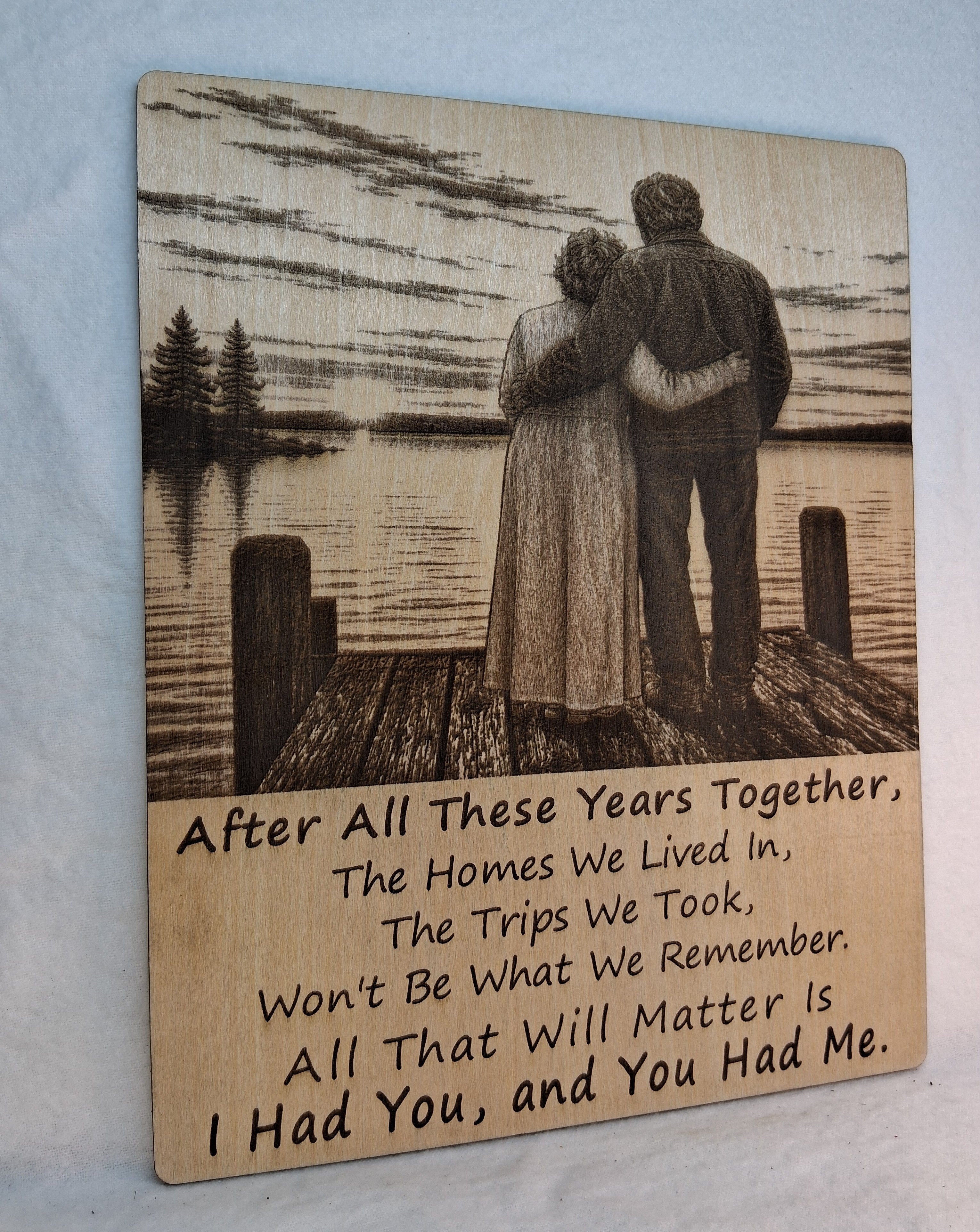 After All These Years Decorative Plaque