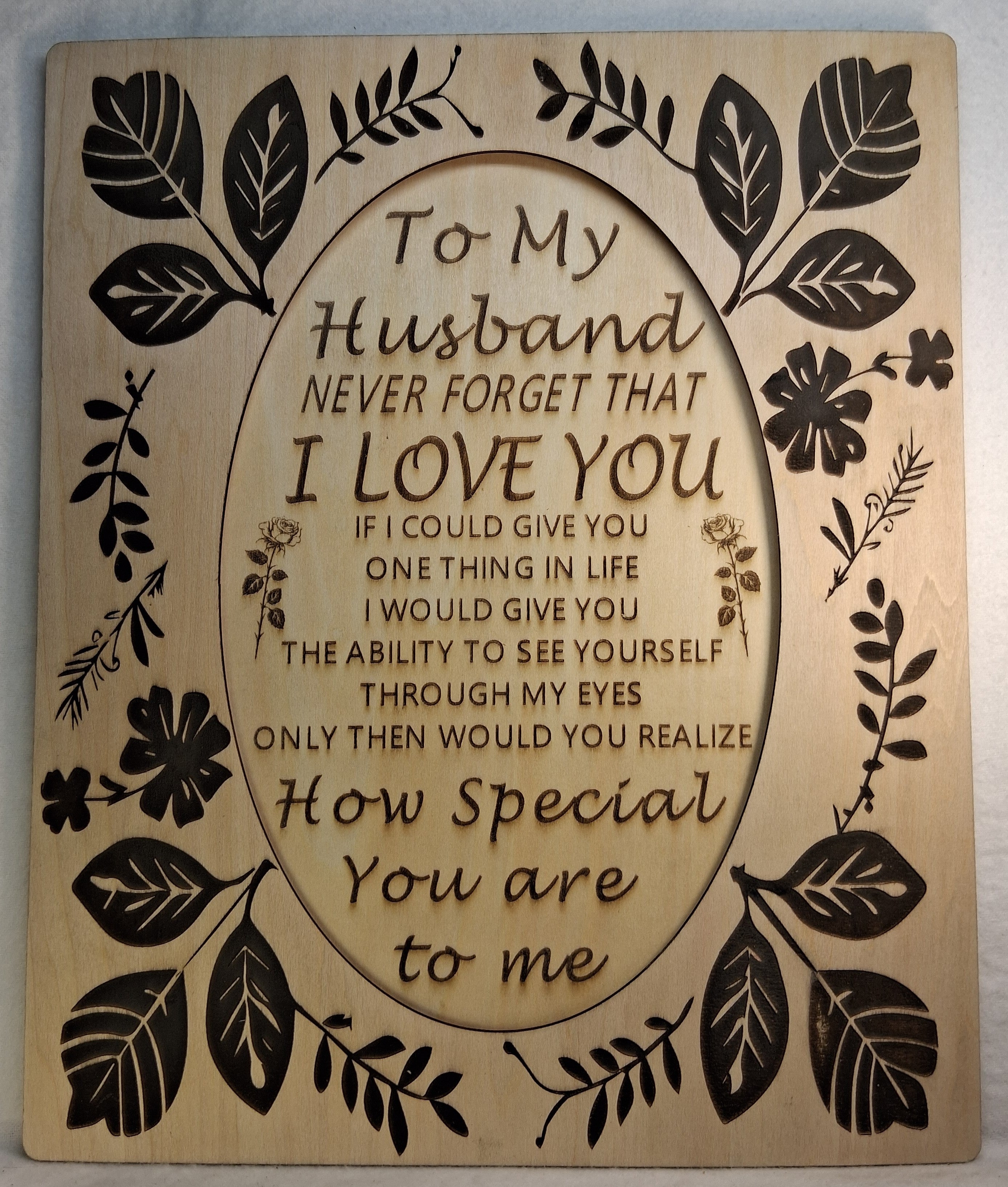 To My Husband I Love You