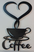 Wall Art Coffee Steaming 3D Printed