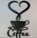 Wall Art Coffee Steaming 3D Printed