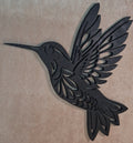 Wall Art Hummingbird in Flight 3D Printed