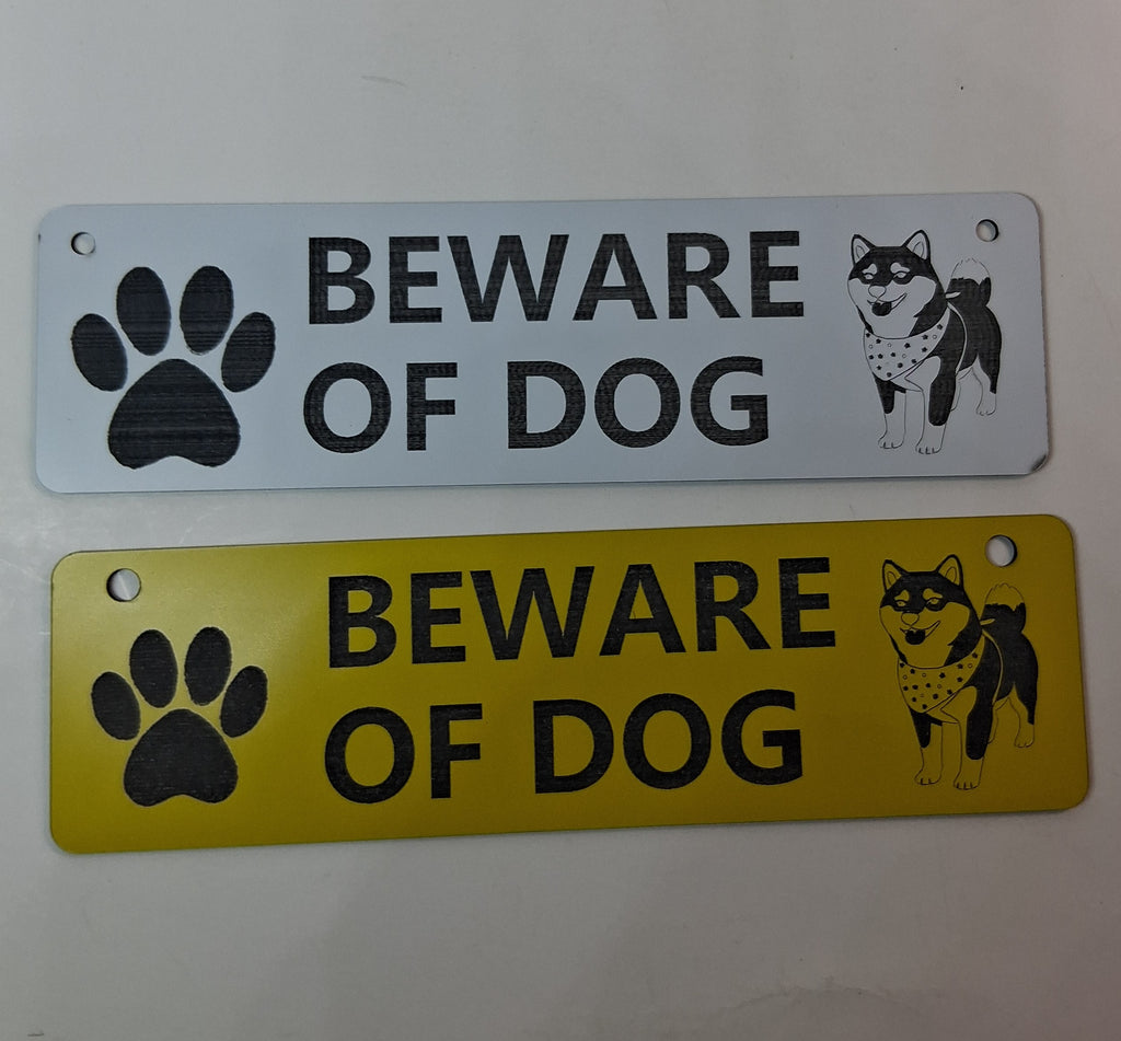 Beware of Dog Sign