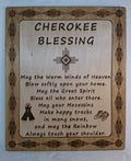 Cherokee Blessing Decorative Plaque