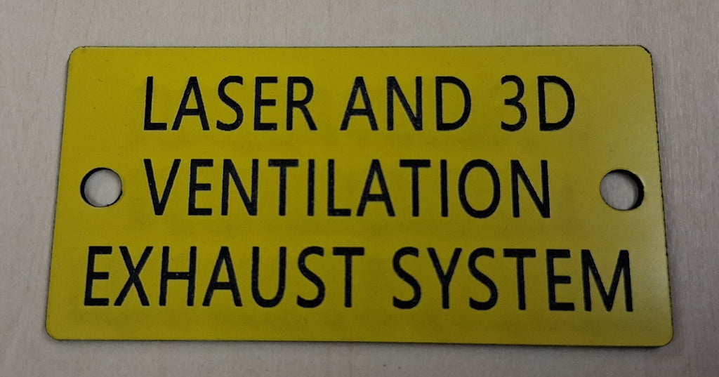 Custom Engraved Placards and Nameplates Personalized