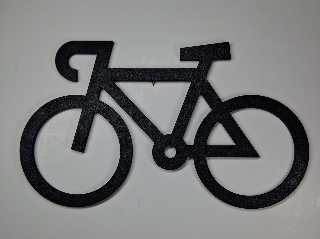 Wall Art Minimalist Bicycle — 3D Printed