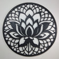 Wall Art Lotus Flower Circle — 3D Printed