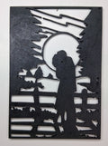 Wall Art Couple In Love — 3D Printed