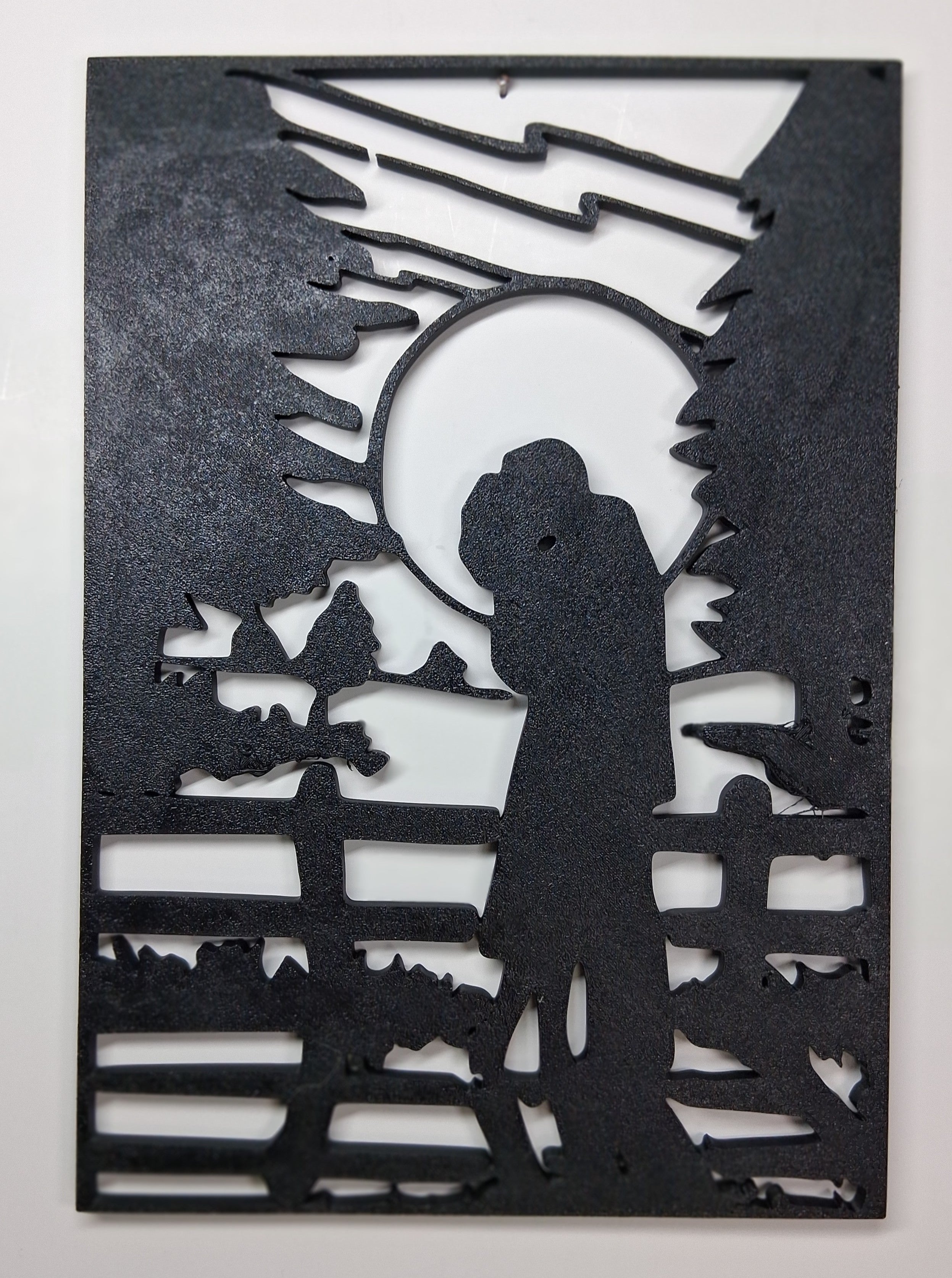 Wall Art Couple In Love — 3D Printed