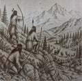 Hunting Elk in the Mountains