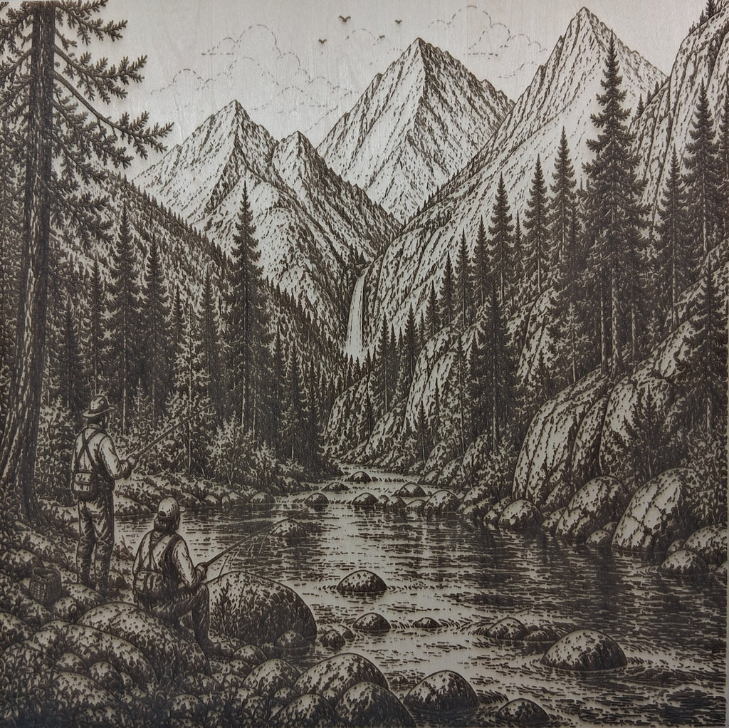 Mountain River Fishing
