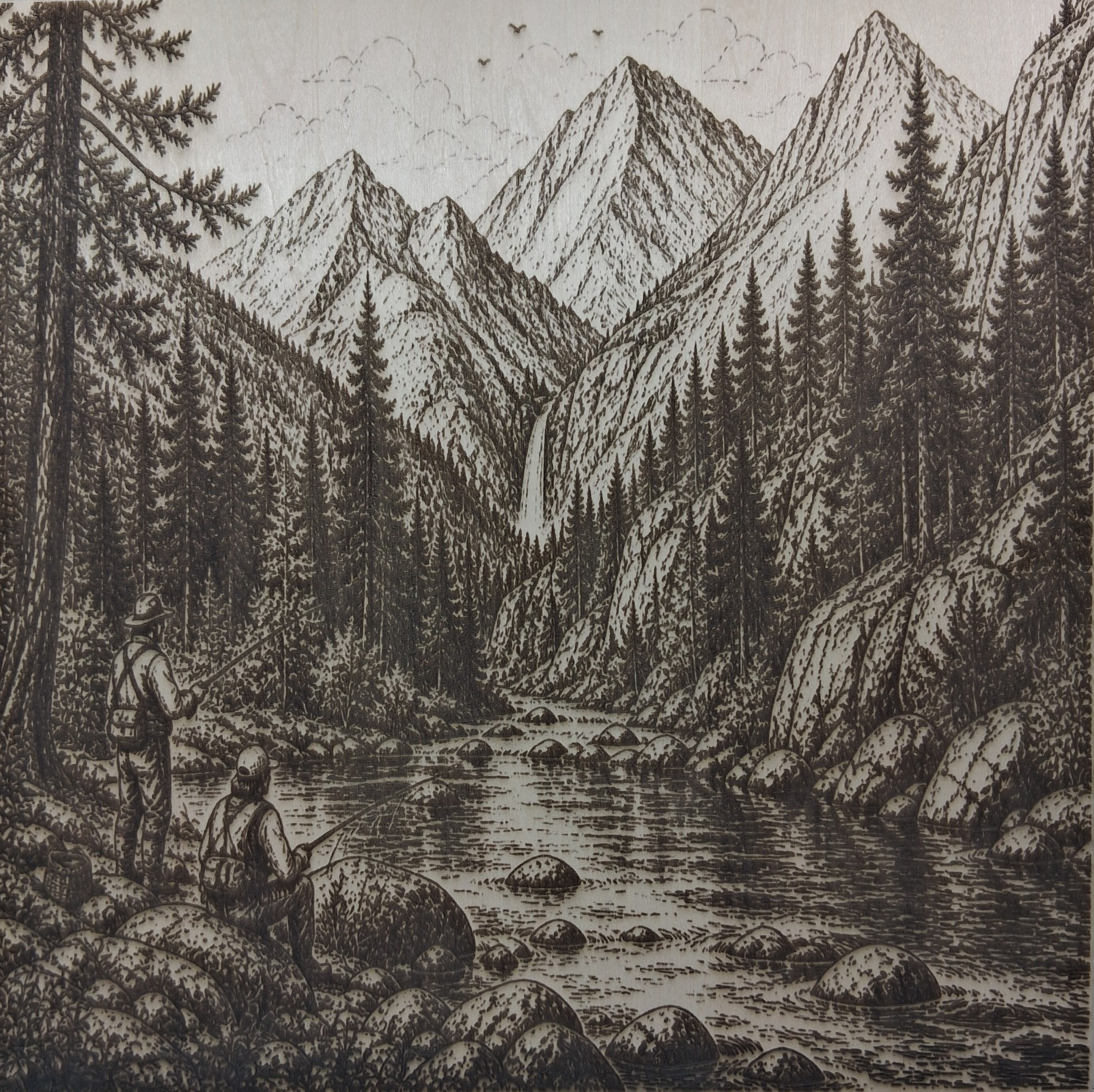 Mountain River Fishing